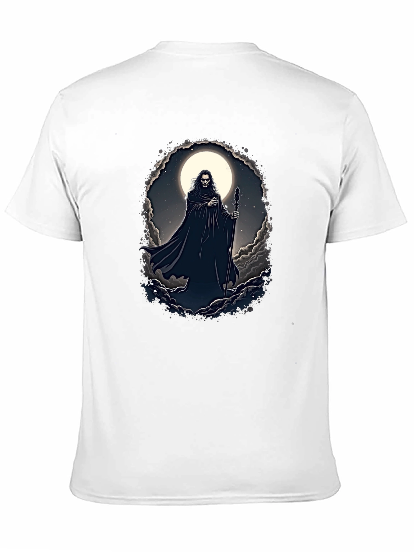 Wizard Moon T-Shirt - Gothic Fantasy Tee