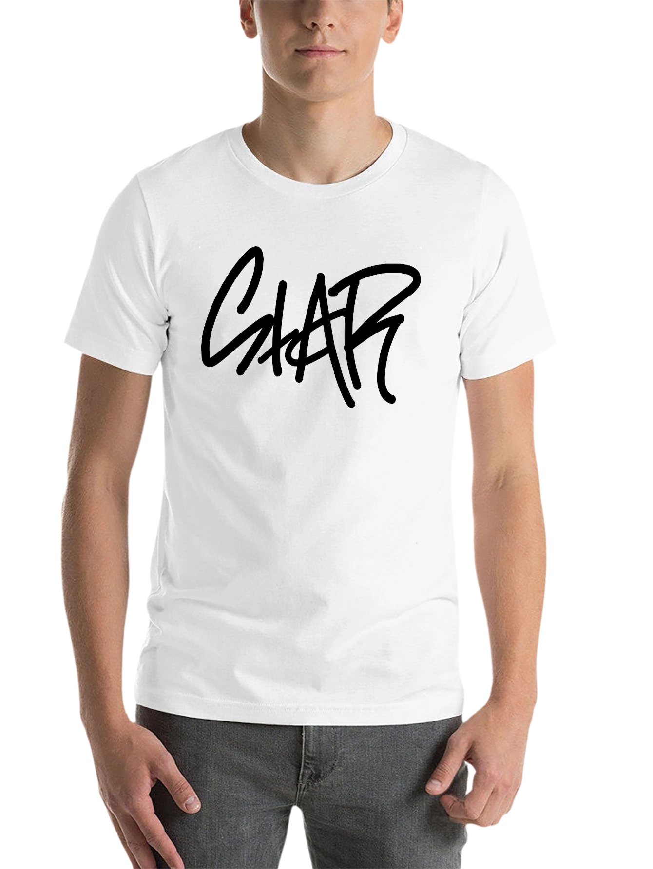 Black Graphic Tee - Streetwear Style