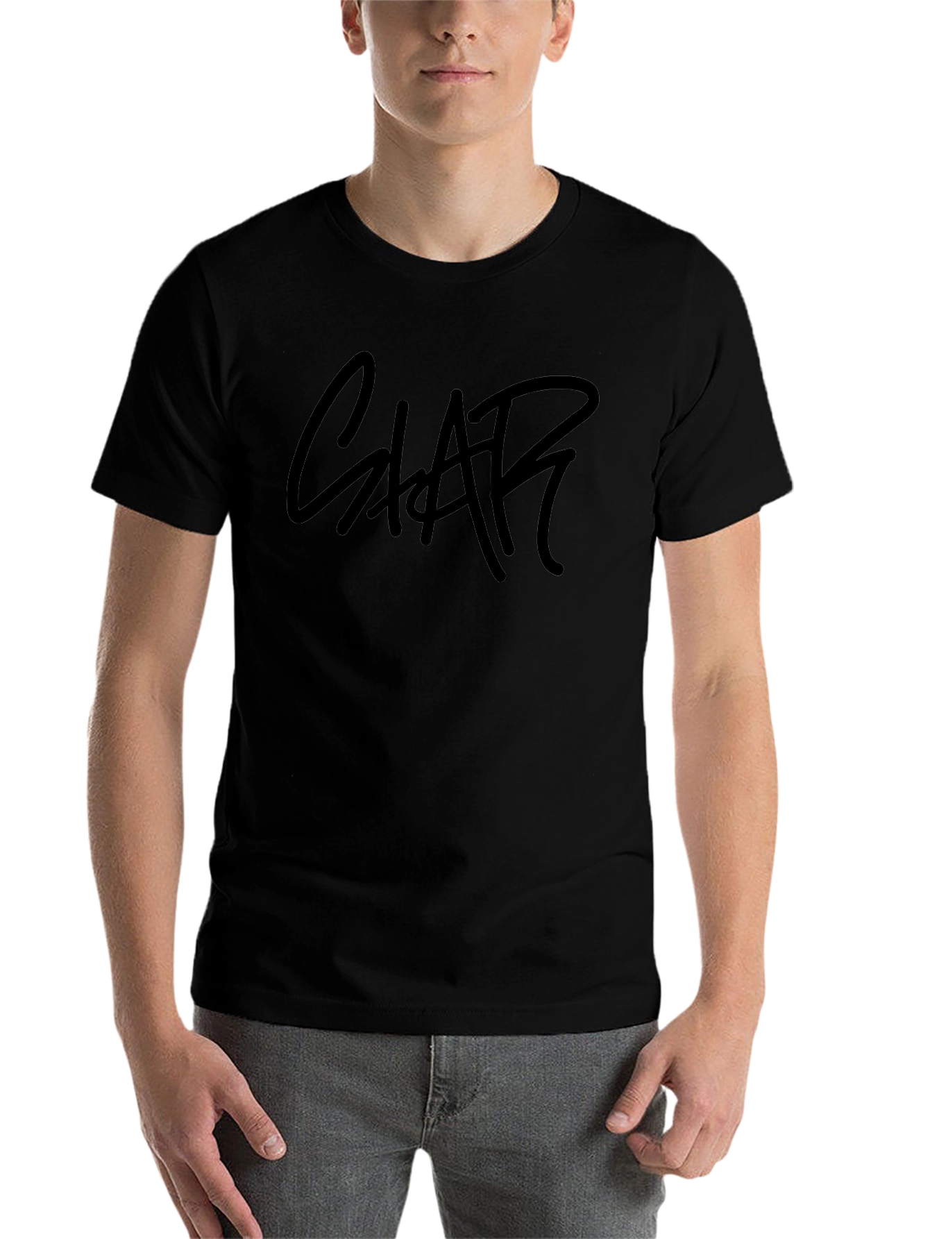 Black Graphic Tee - Streetwear Style