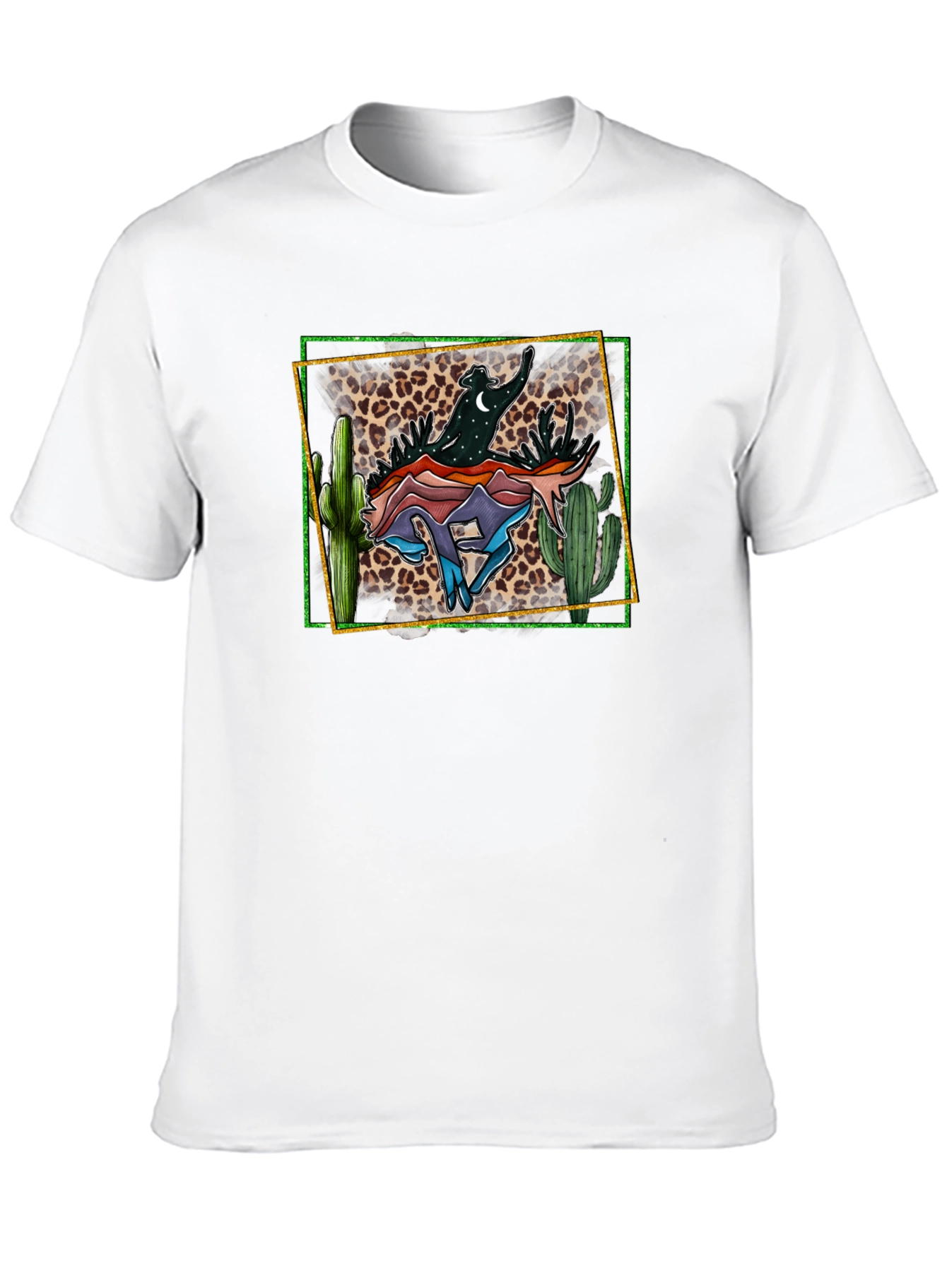 Desert Cowboy T-Shirt Western Graphic Tee