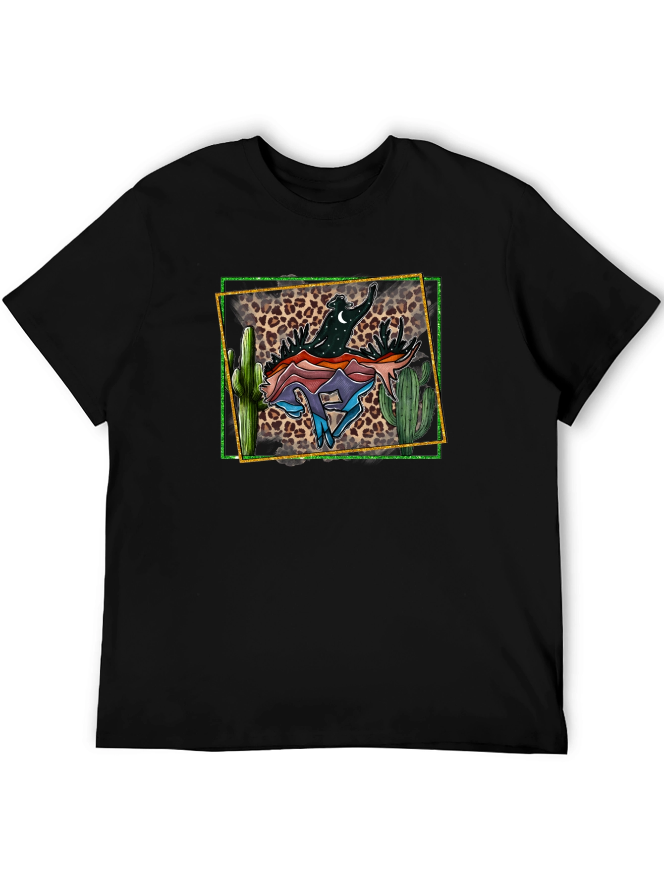Desert Cowboy T-Shirt Western Graphic Tee