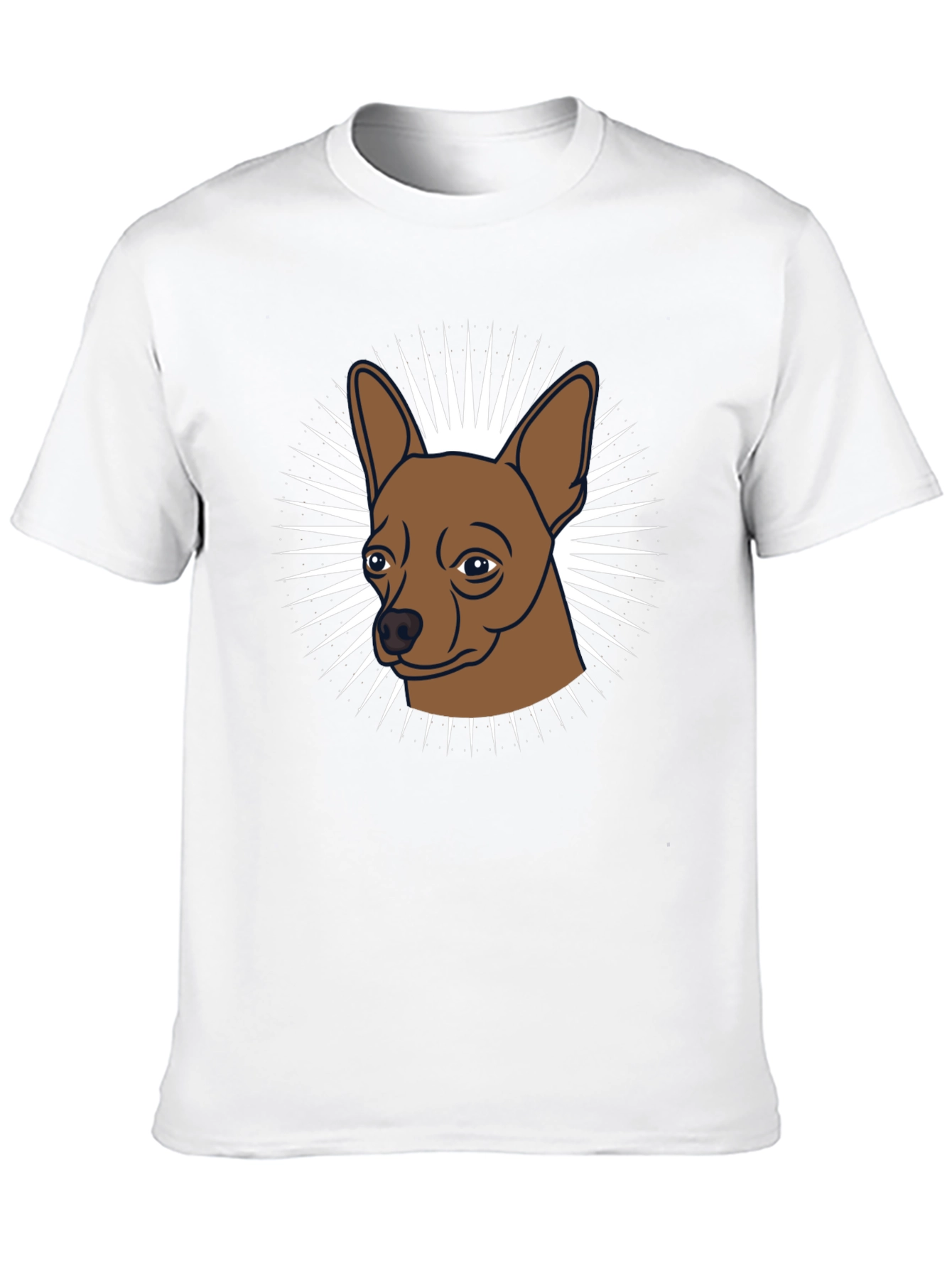 Chihuahua Dog Graphic Tee - Novelty Pet Lover T-Shirt