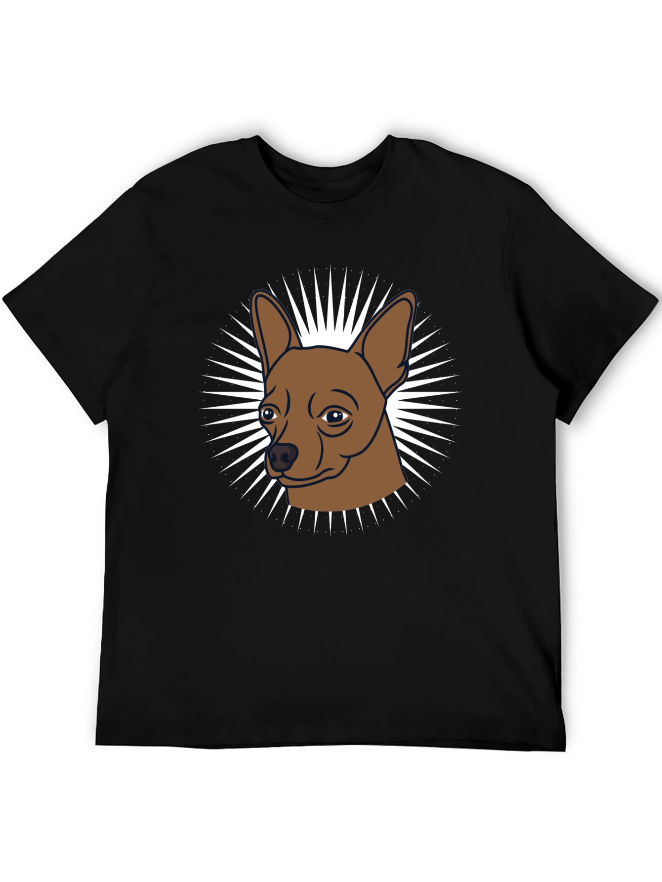 Chihuahua Dog Graphic Tee - Novelty Pet Lover T-Shirt