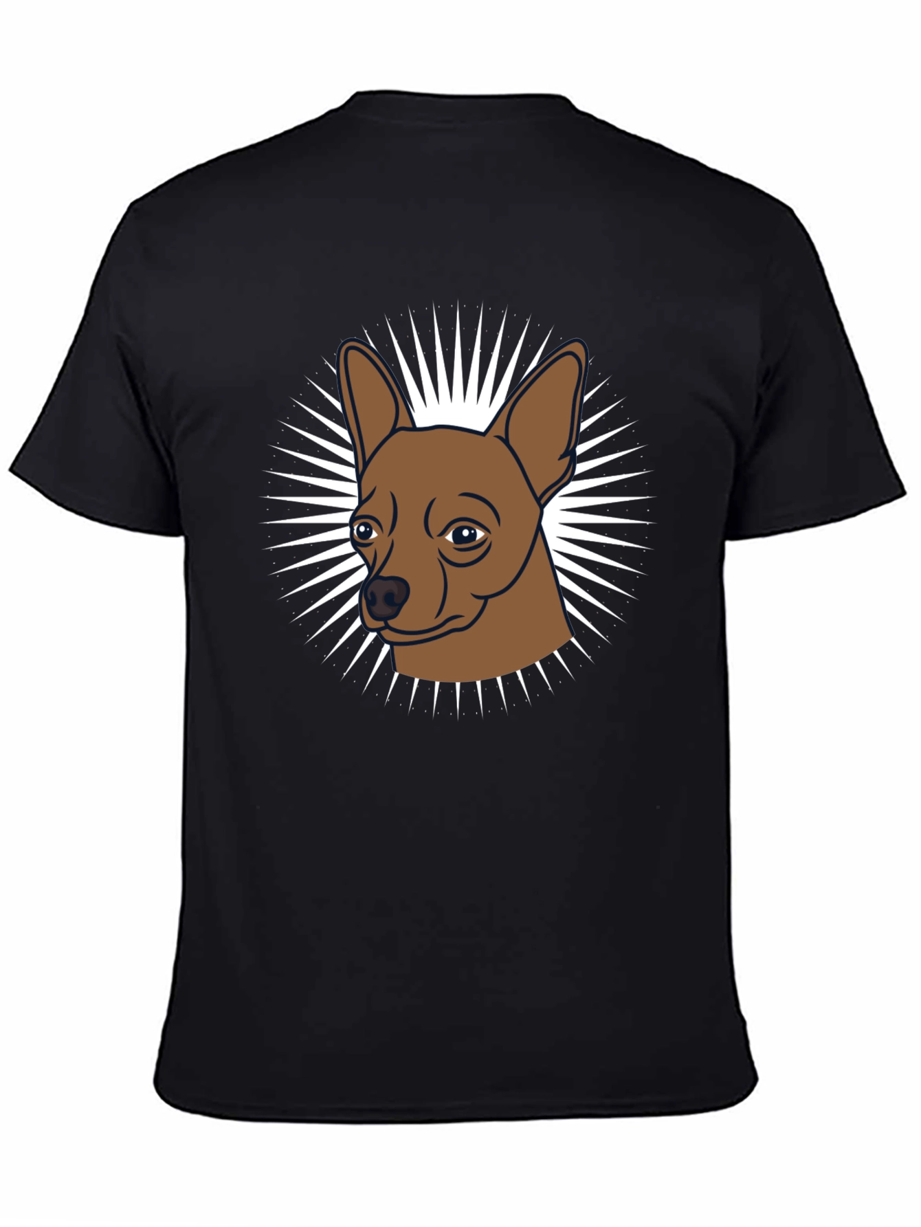 Chihuahua Dog Graphic Tee - Novelty Pet Lover T-Shirt