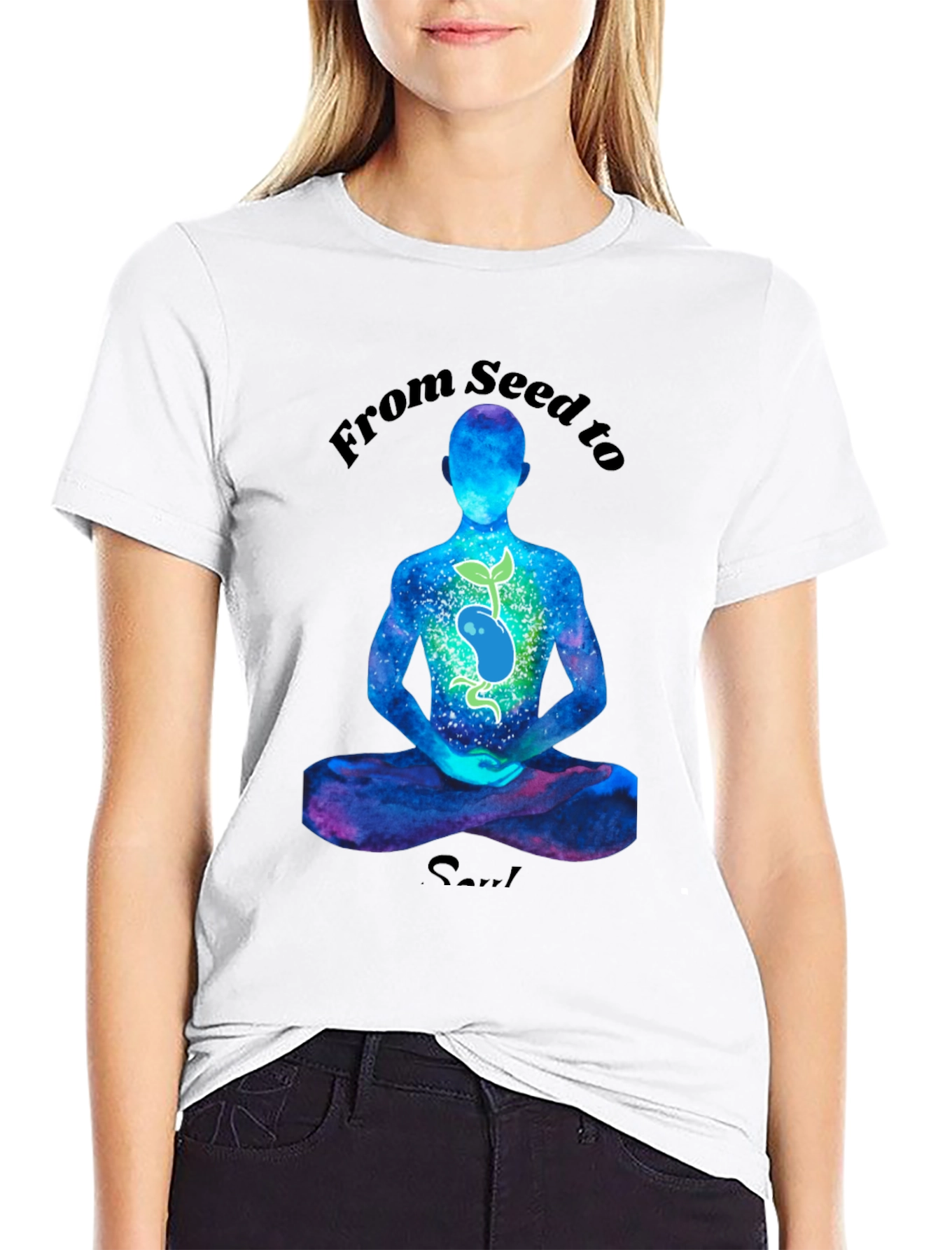 From Seed to Soul Black T-Shirt
