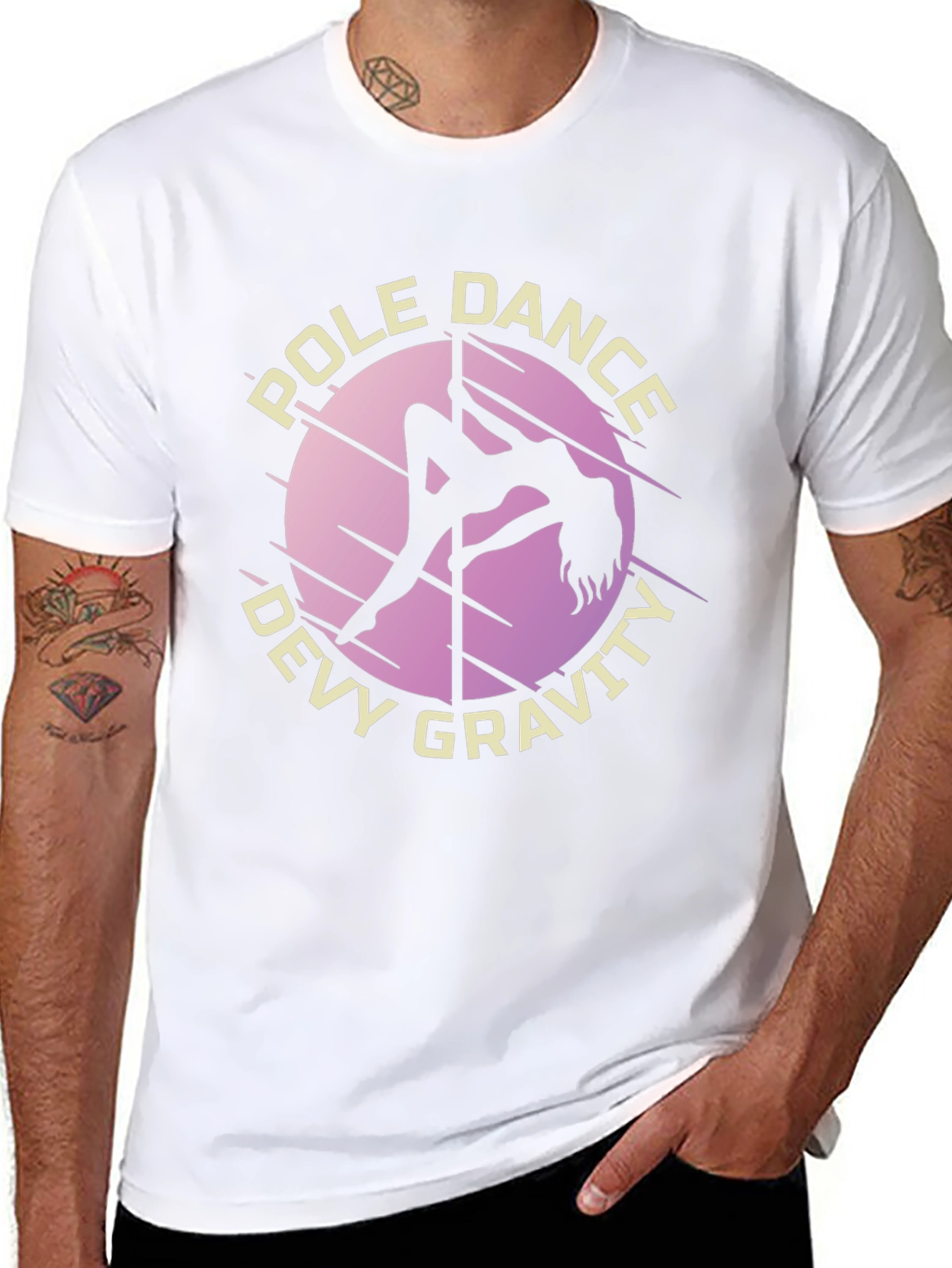 Pole Dance Defy Gravity T-Shirt - Unique Design