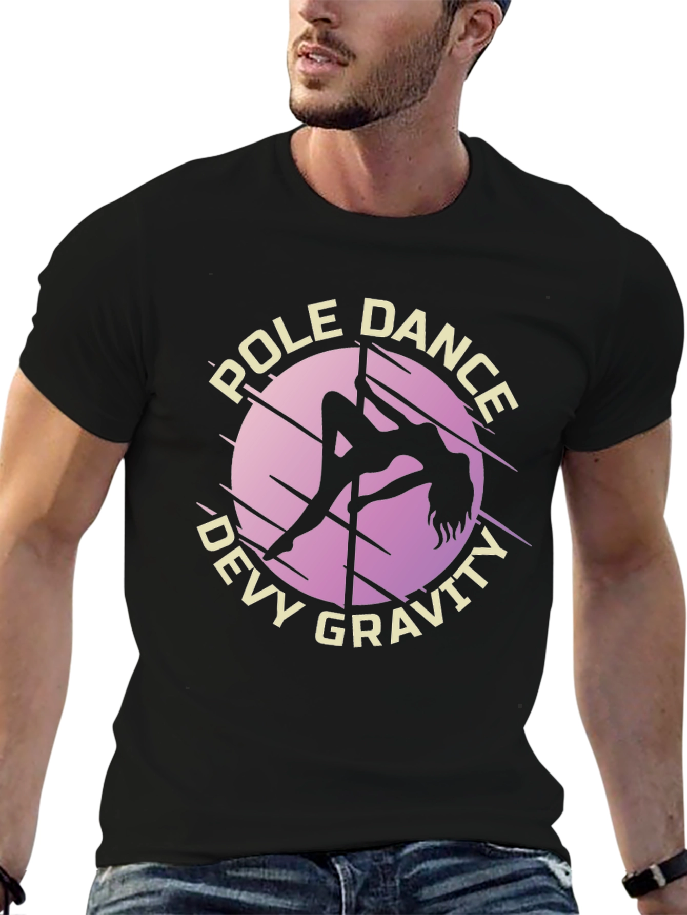Pole Dance Defy Gravity T-Shirt - Unique Design