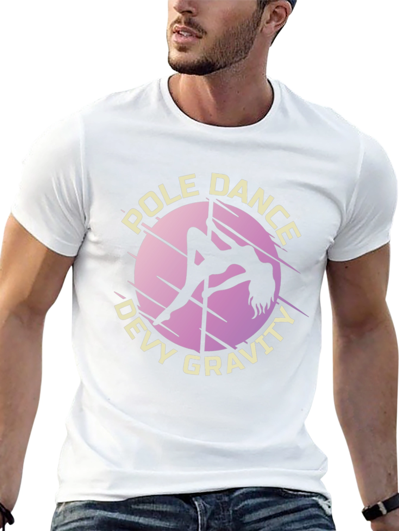 Pole Dance Defy Gravity T-Shirt - Unique Design