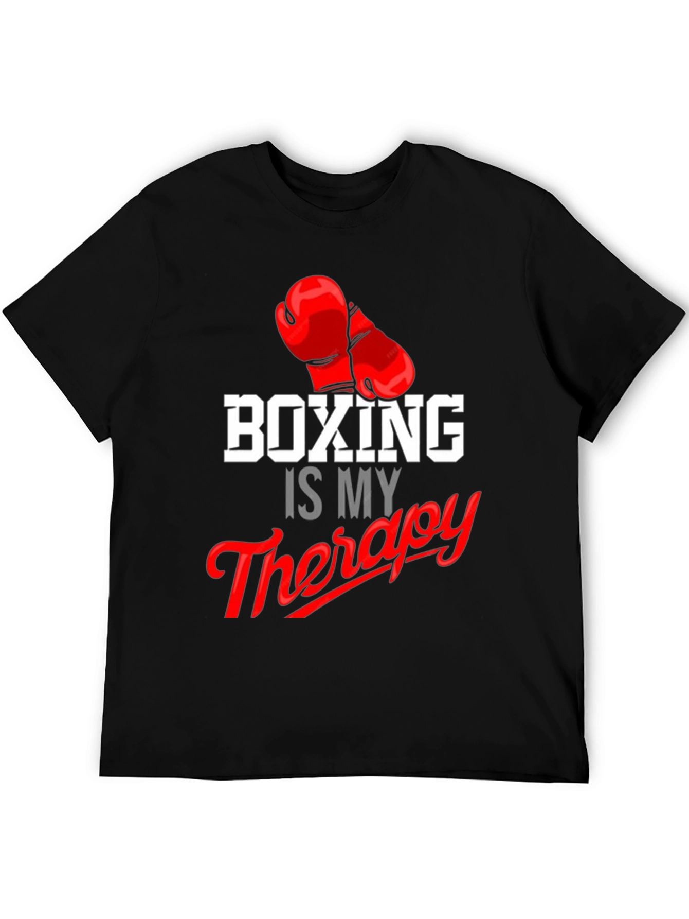 Boxing Is My Therapy Graphic Tee