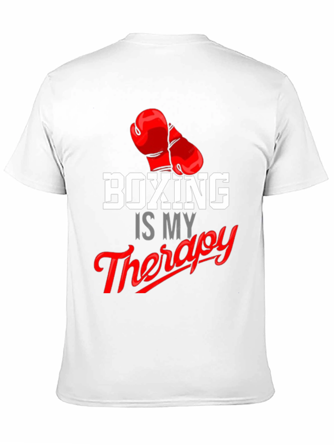 Boxing Is My Therapy Graphic Tee
