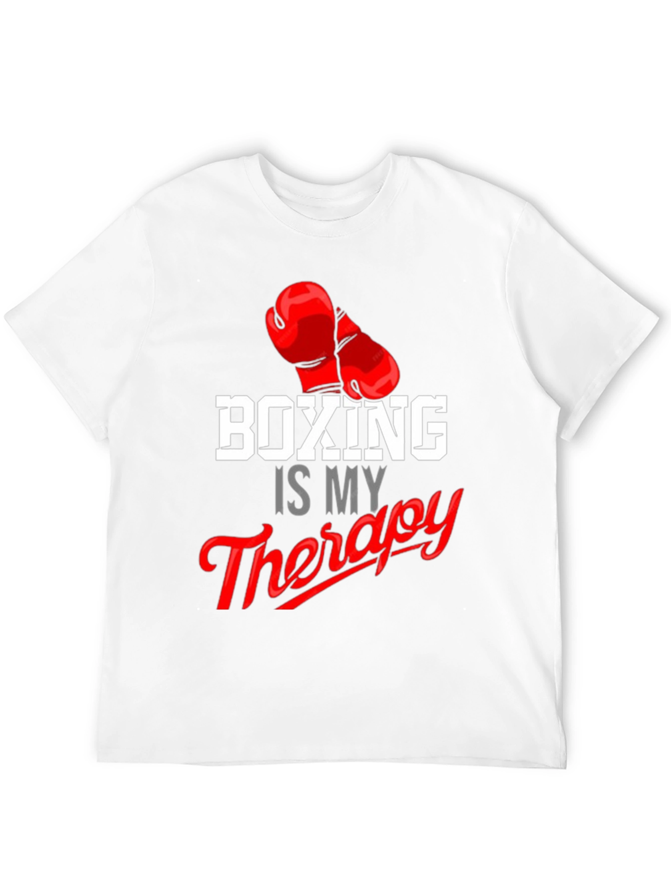Boxing Is My Therapy Graphic Tee