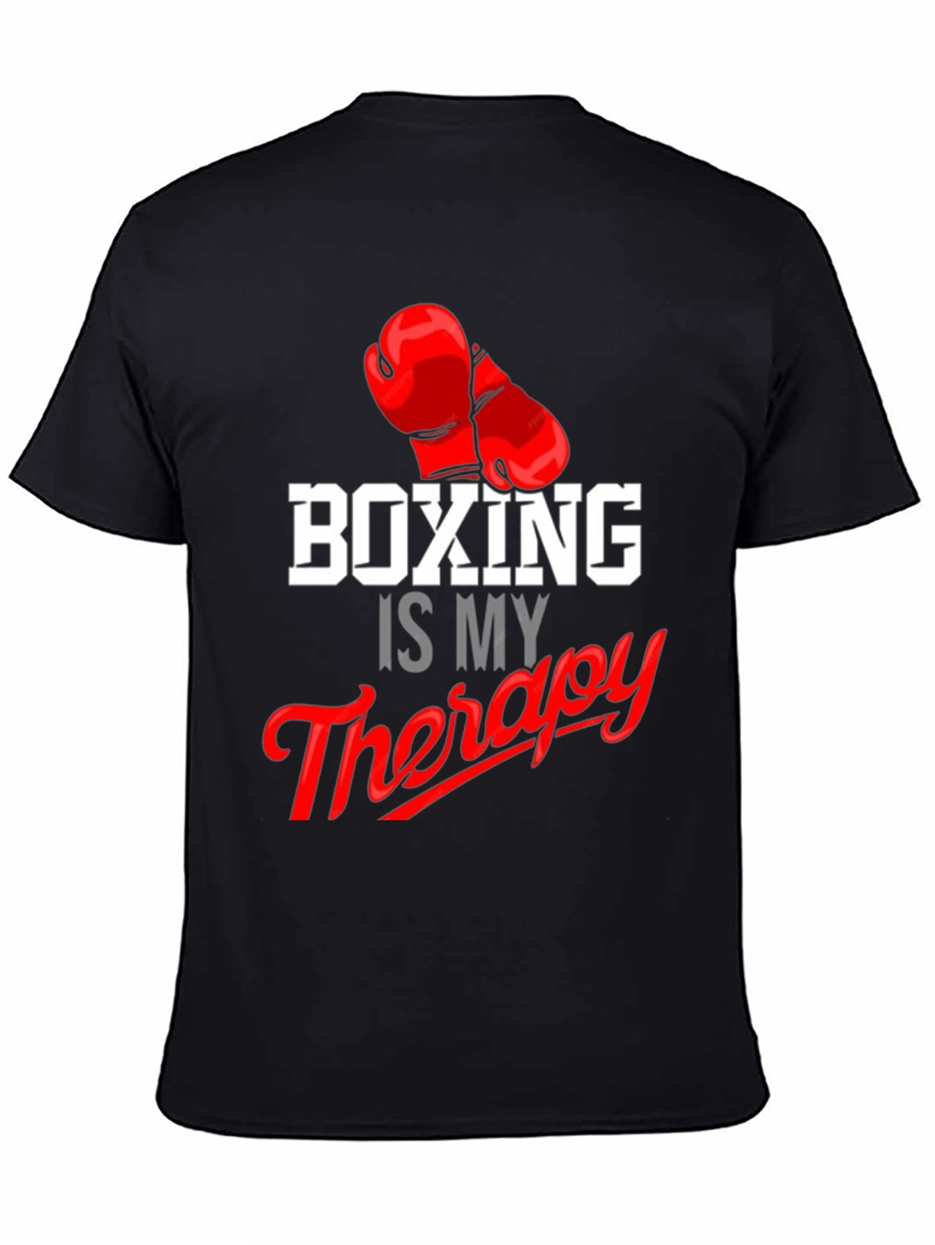 Boxing Is My Therapy Graphic Tee