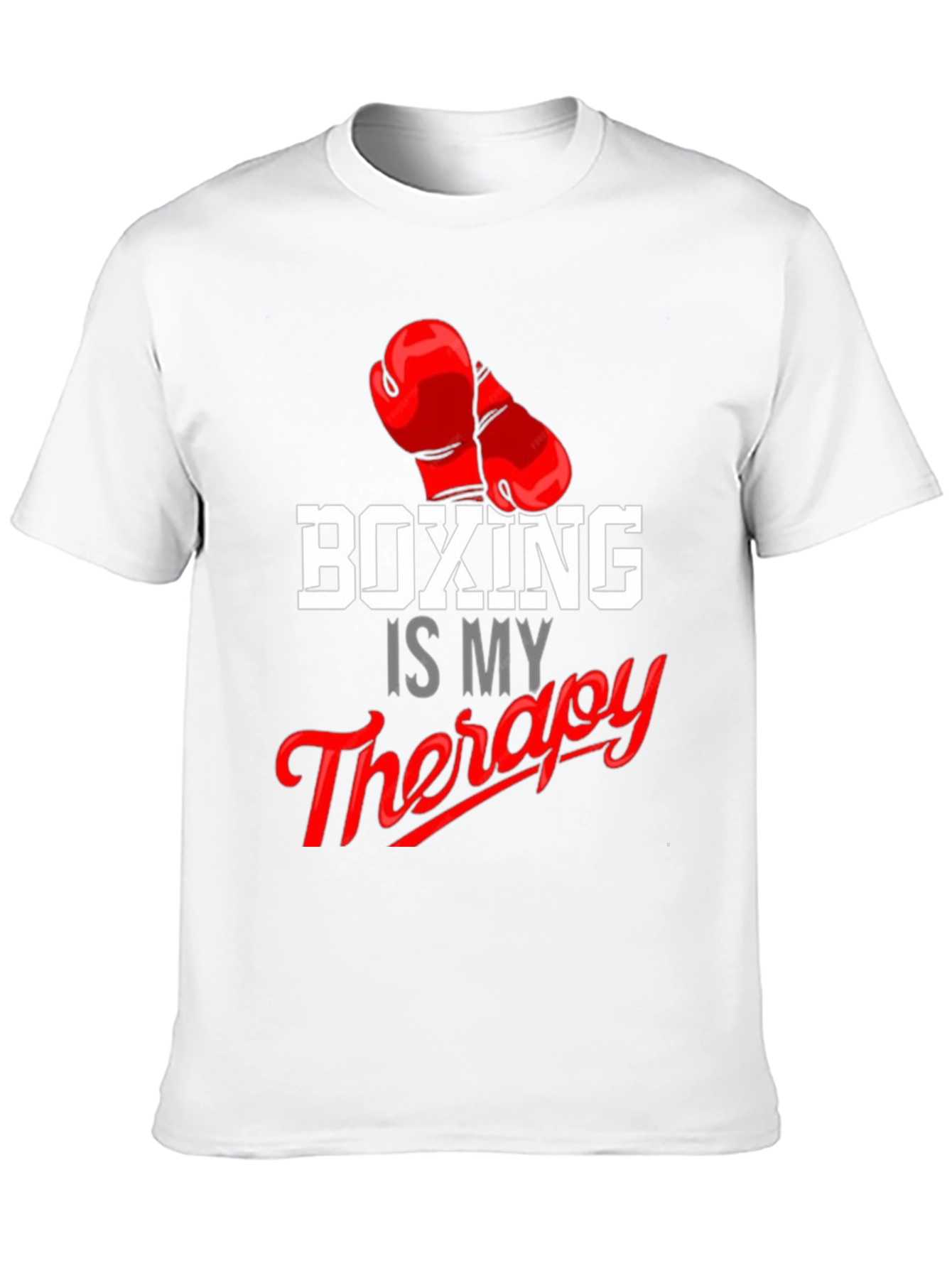 Boxing Is My Therapy Graphic Tee