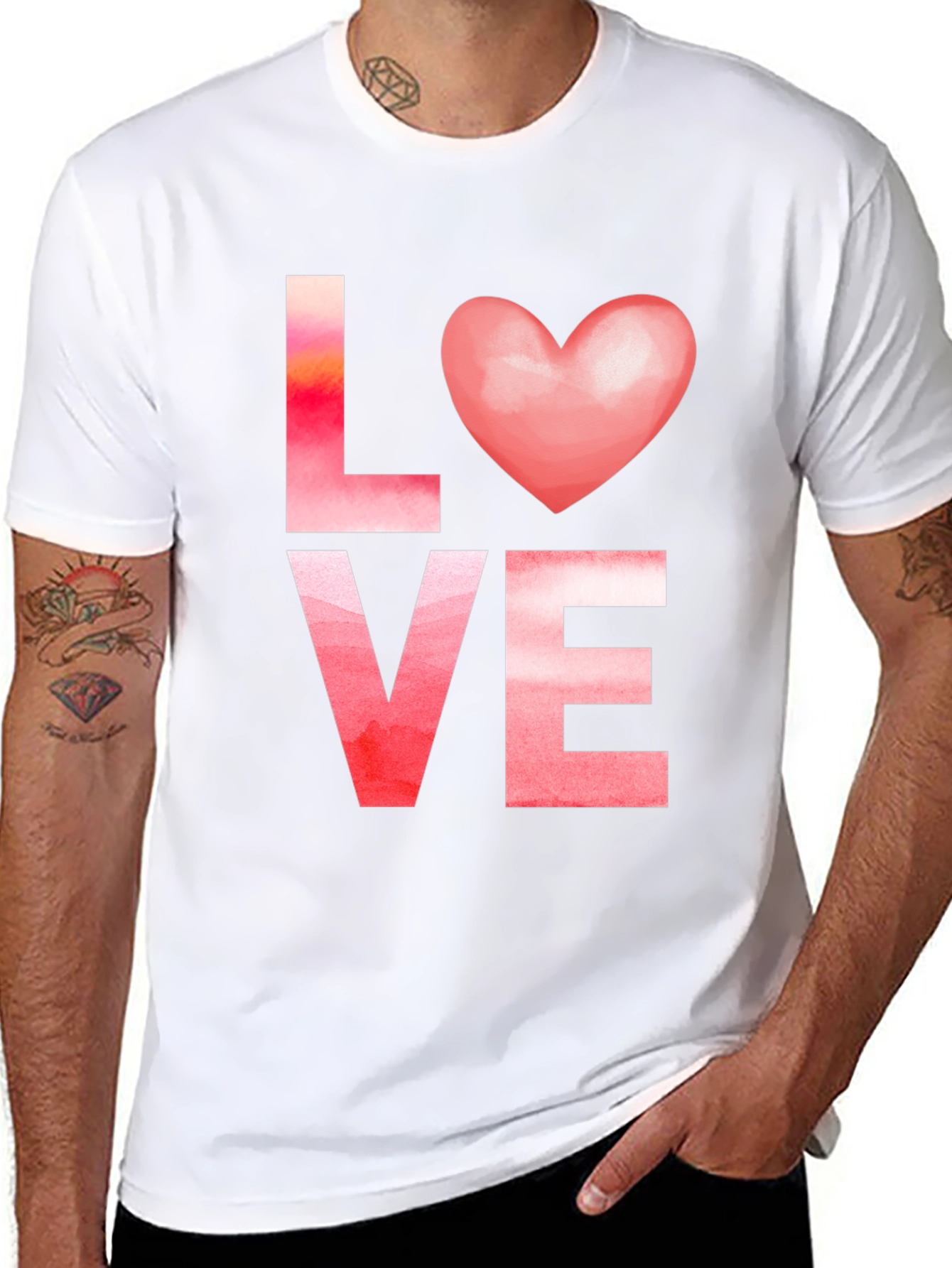 Love Heart Valentine T-Shirt