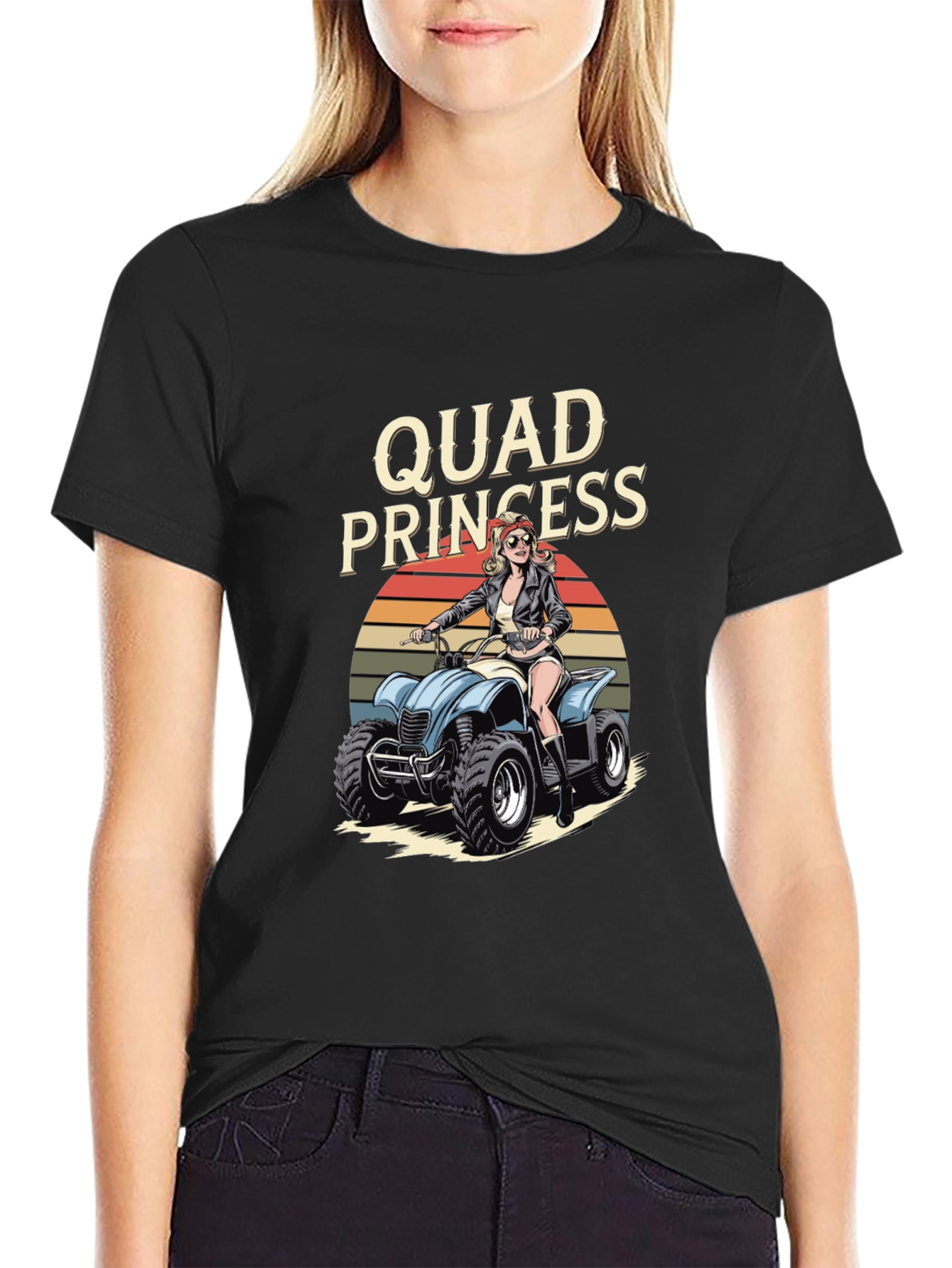 Quad Princess Graphic T-Shirt - ATV Riding