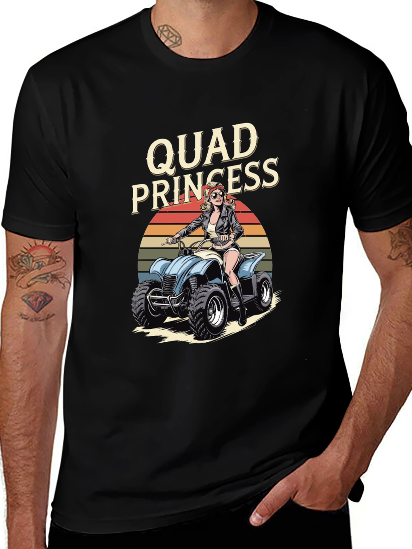 Quad Princess Graphic T-Shirt - ATV Riding