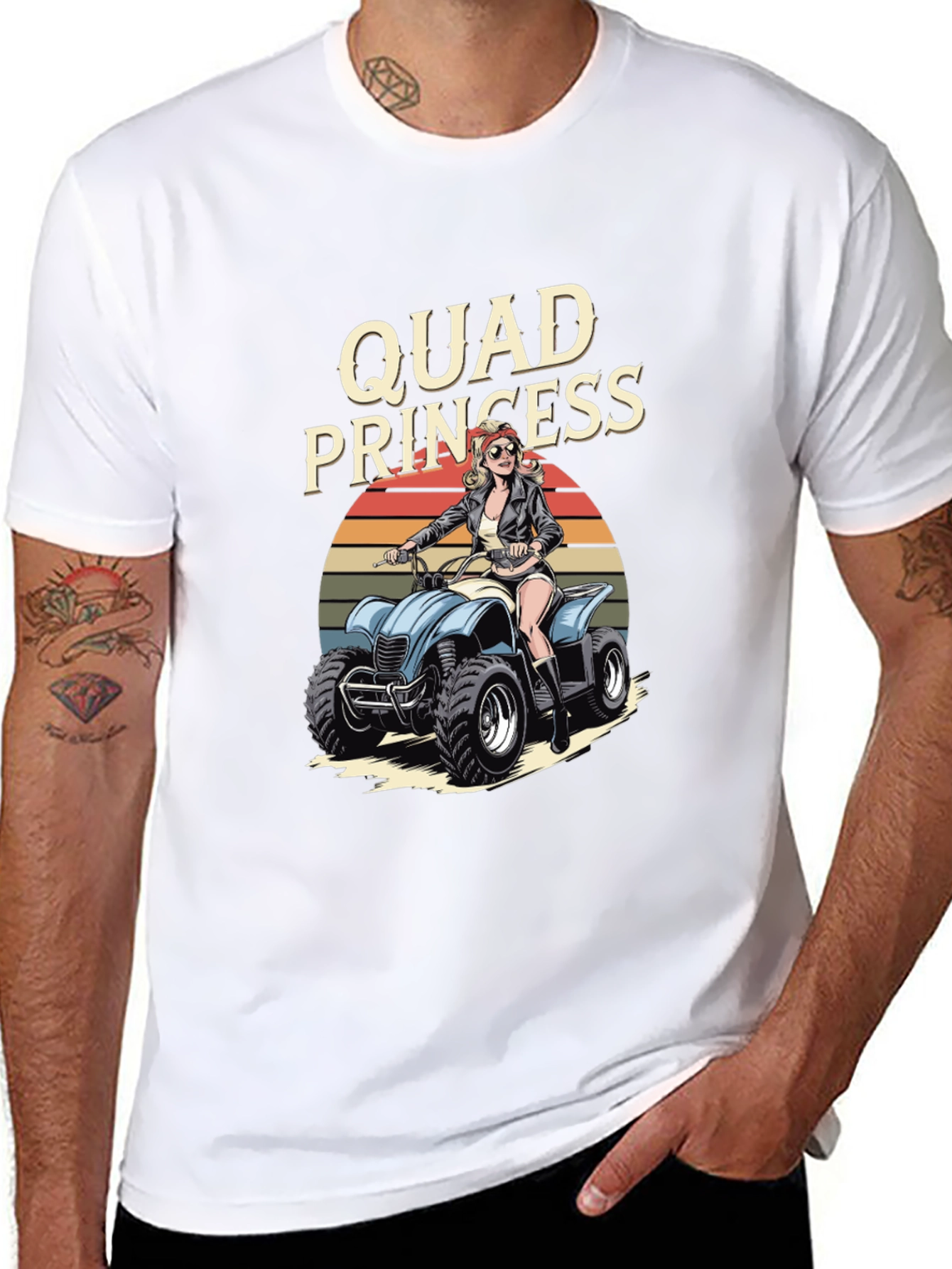 Quad Princess Graphic T-Shirt - ATV Riding