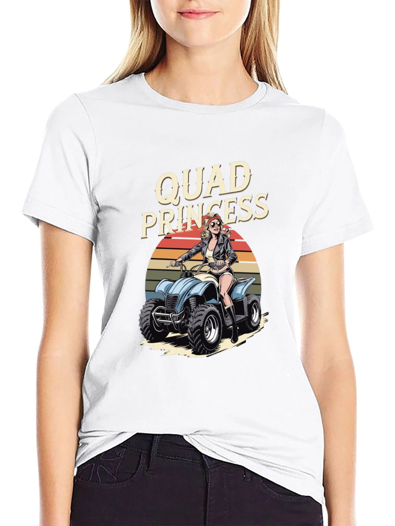 Quad Princess Graphic T-Shirt - ATV Riding