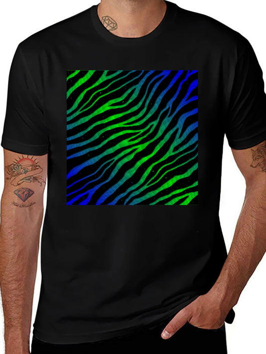 Zebra Stripe Pattern T-Shirt