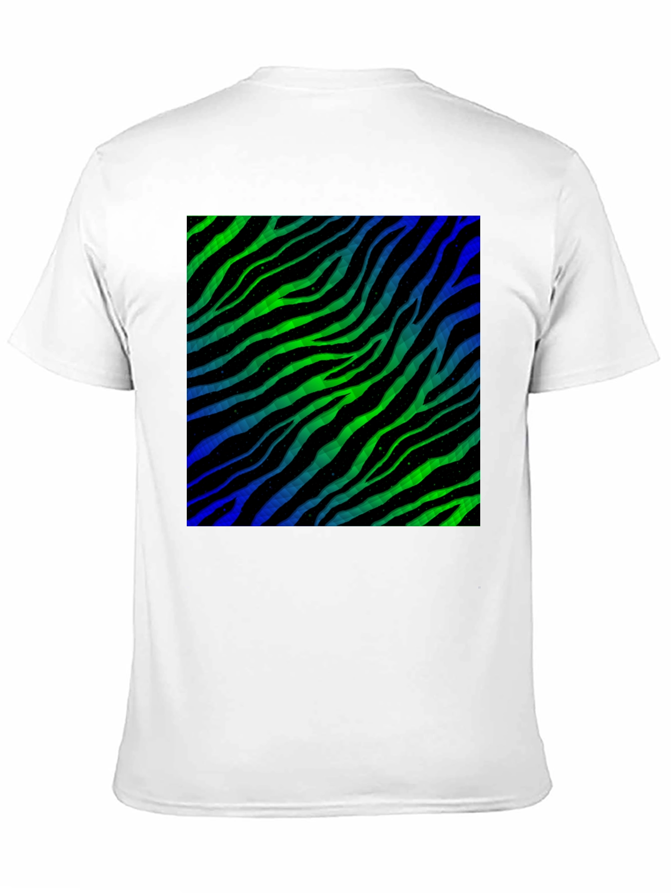 Zebra Stripe Pattern T-Shirt