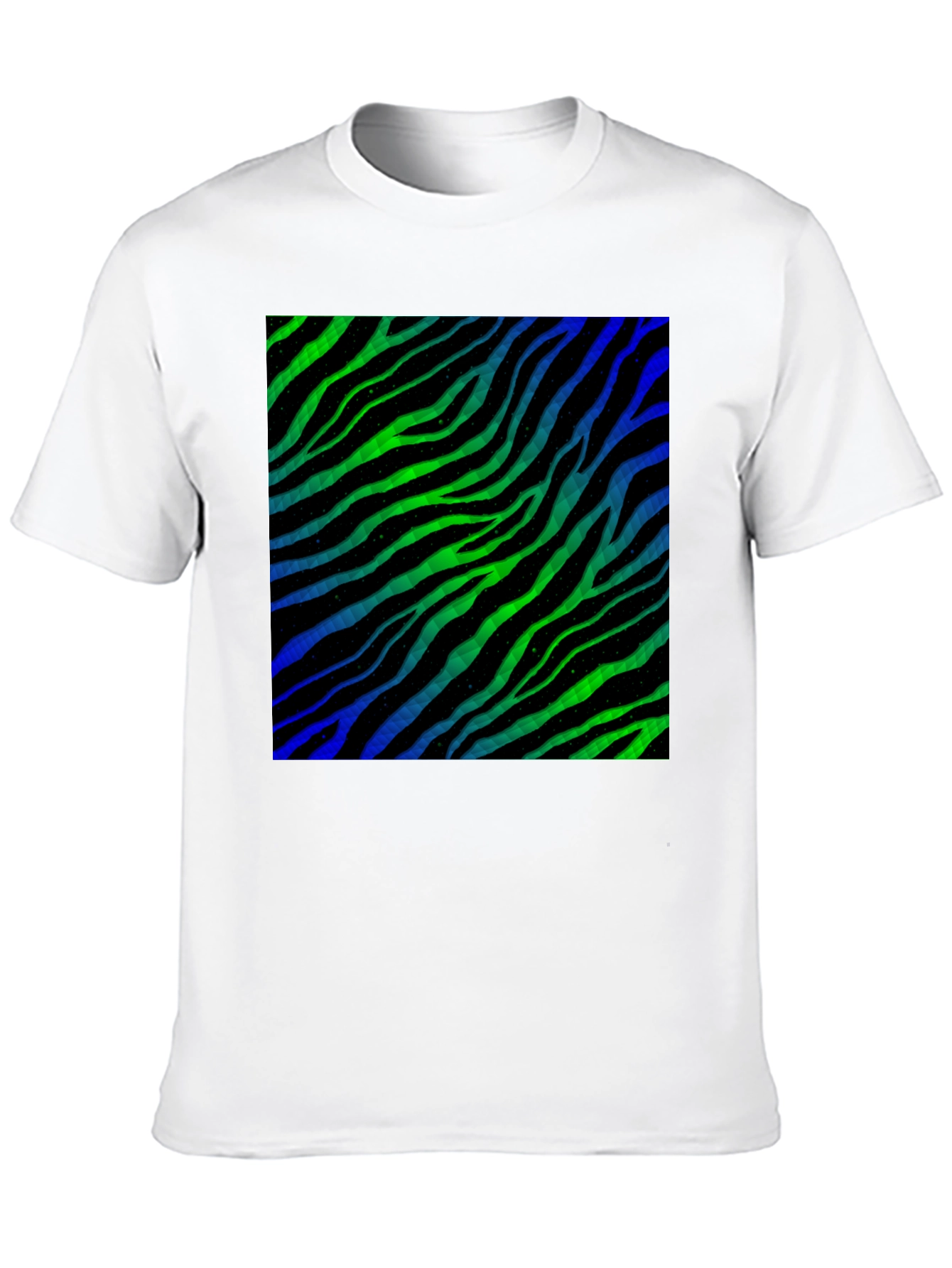 Zebra Stripe Pattern T-Shirt