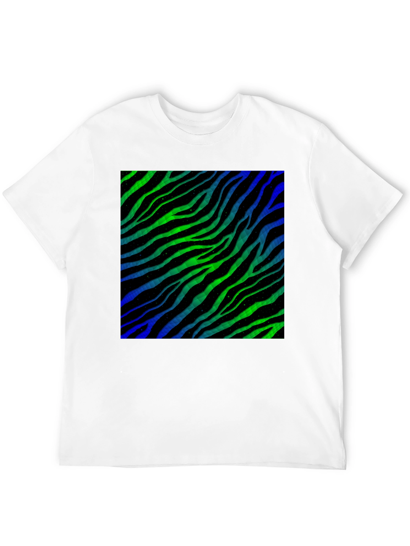 Zebra Stripe Pattern T-Shirt