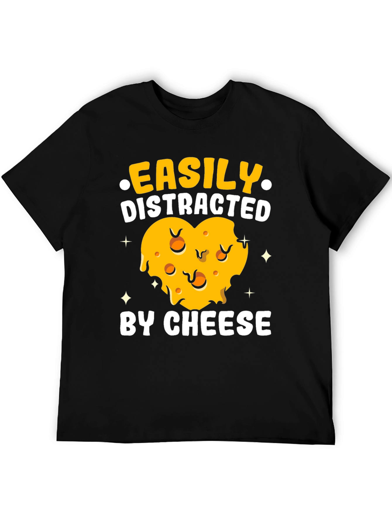Easily Distracted by Cheese T-Shirt