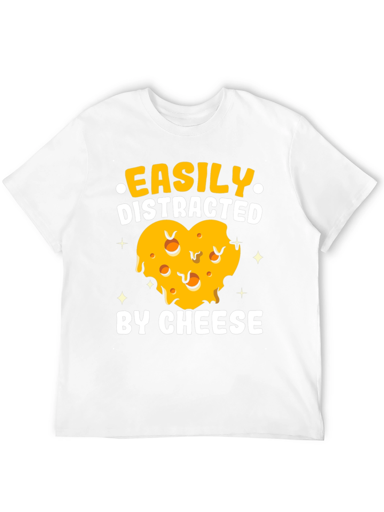 Easily Distracted by Cheese T-Shirt