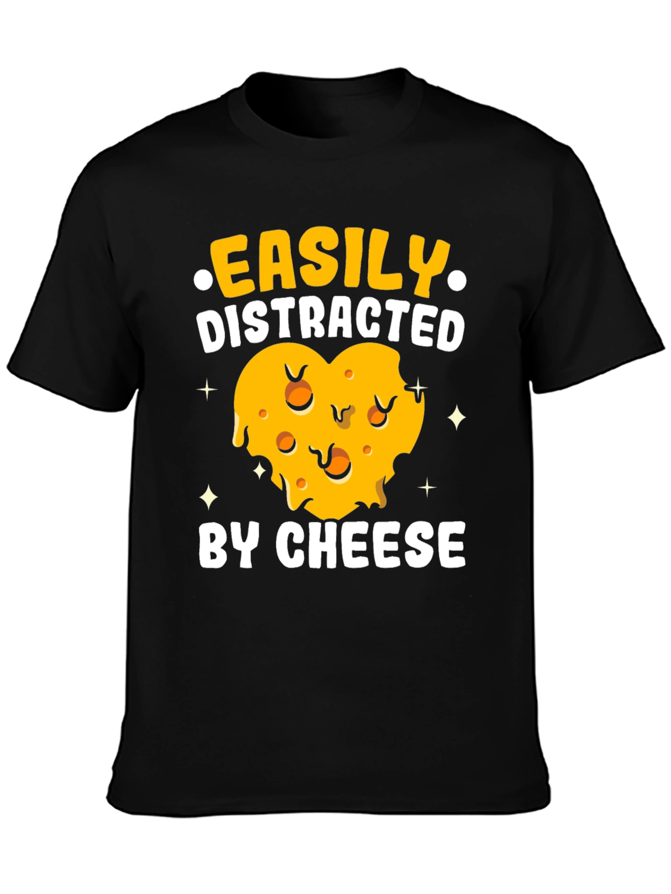 Easily Distracted by Cheese T-Shirt