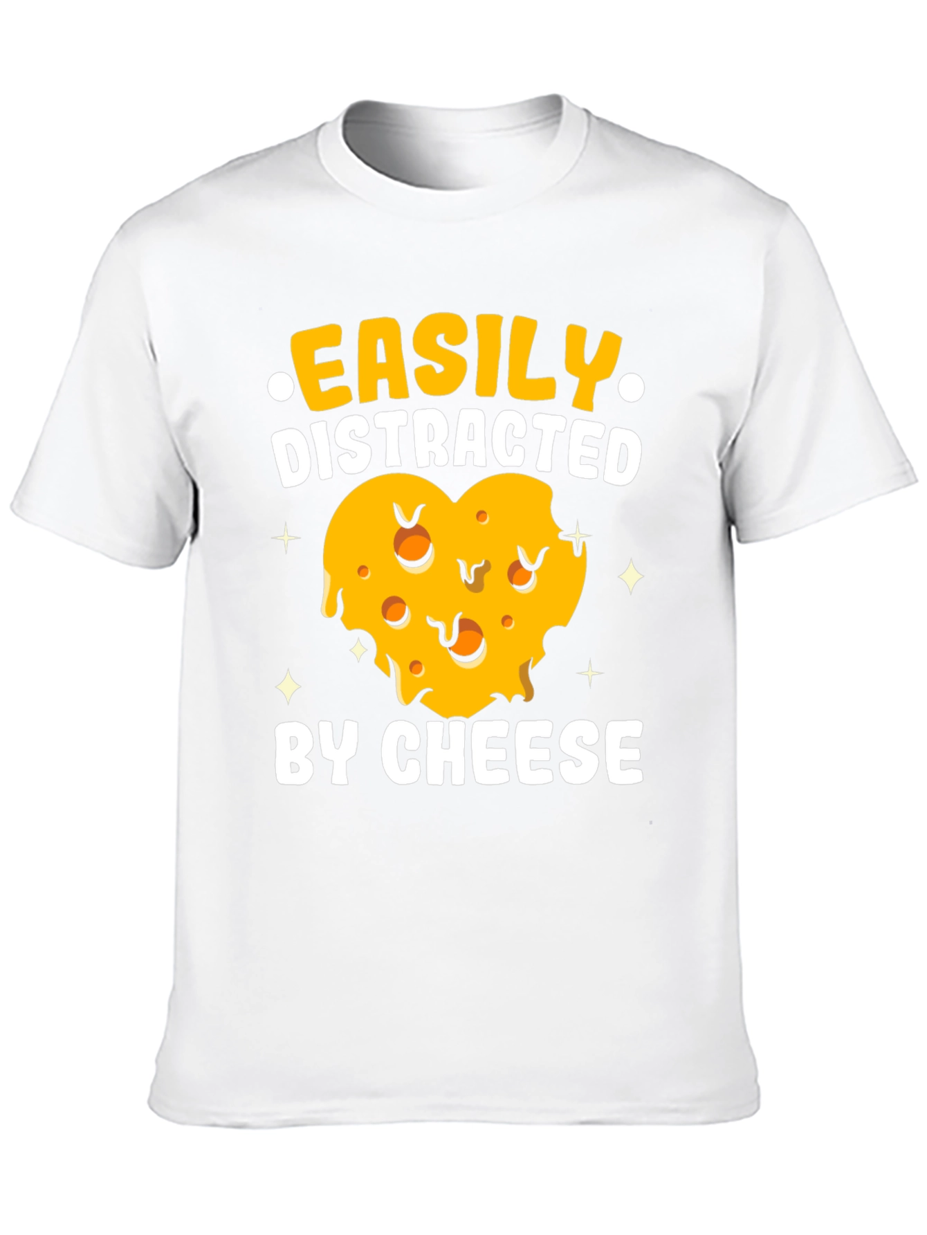 Easily Distracted by Cheese T-Shirt