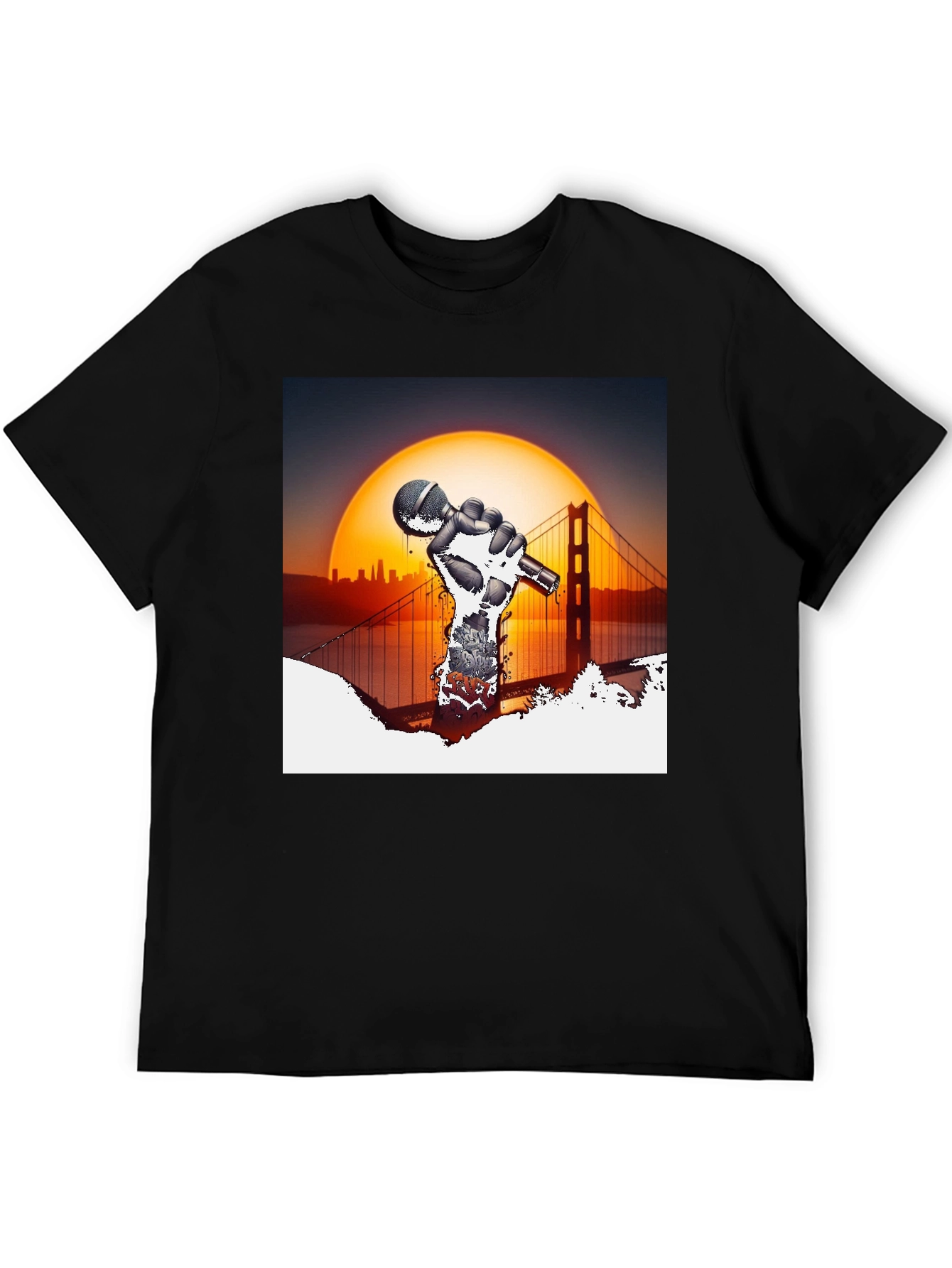 Sunset Mic T-Shirt