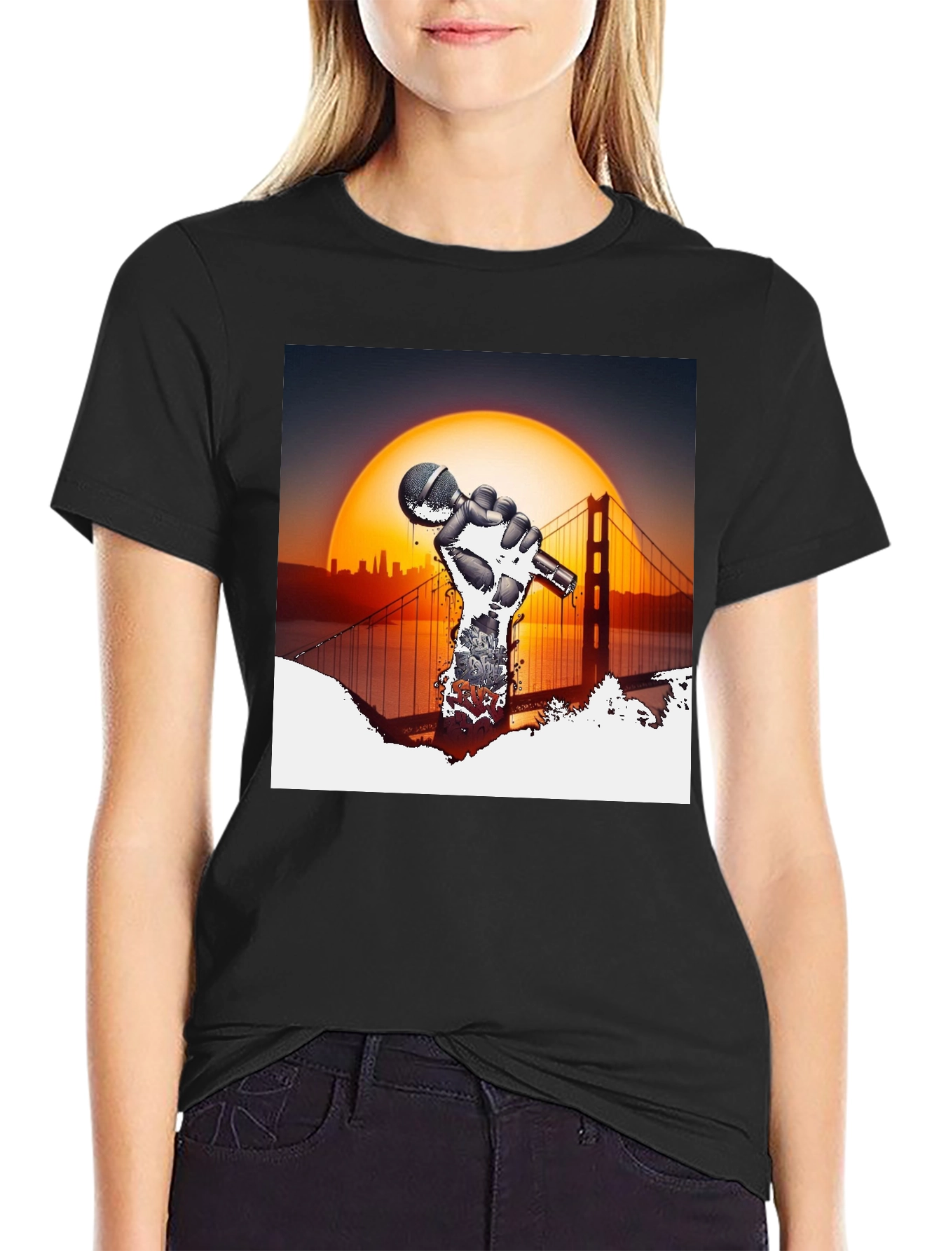 Sunset Mic T-Shirt