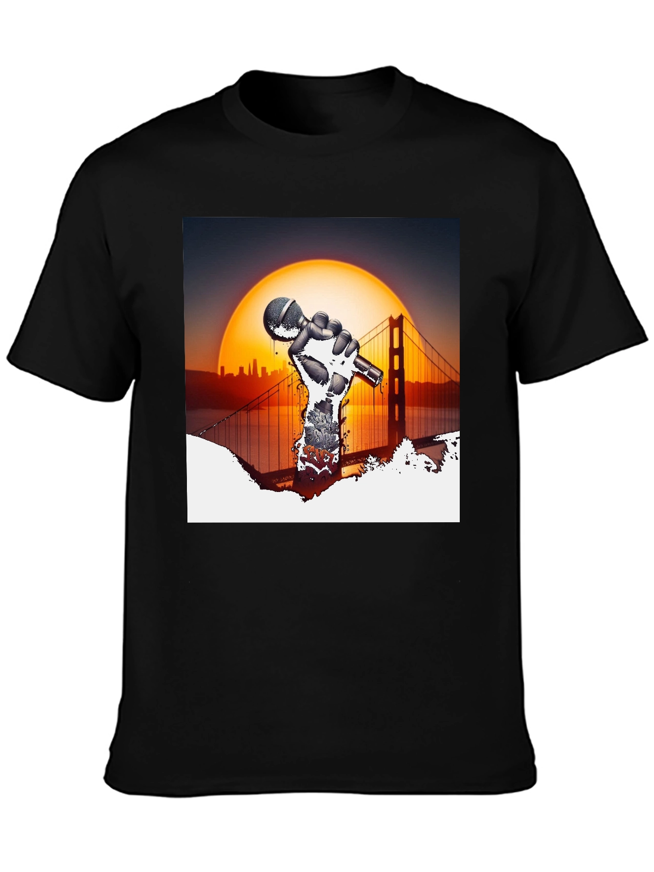 Sunset Mic T-Shirt