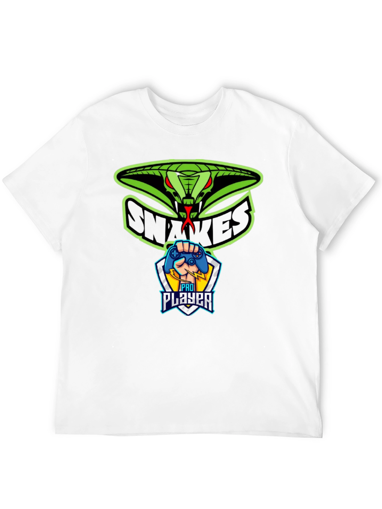 Snakes Pro Player T-Shirt - Gaming Apparel