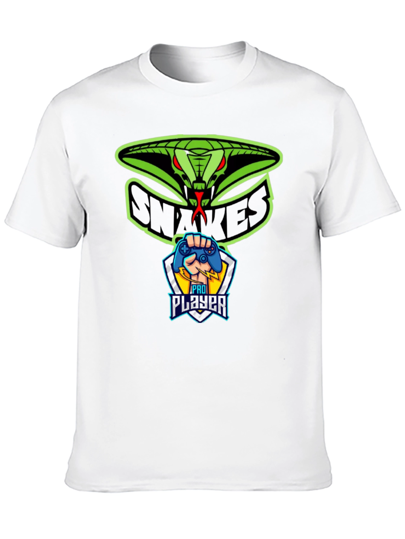 Snakes Pro Player T-Shirt - Gaming Apparel