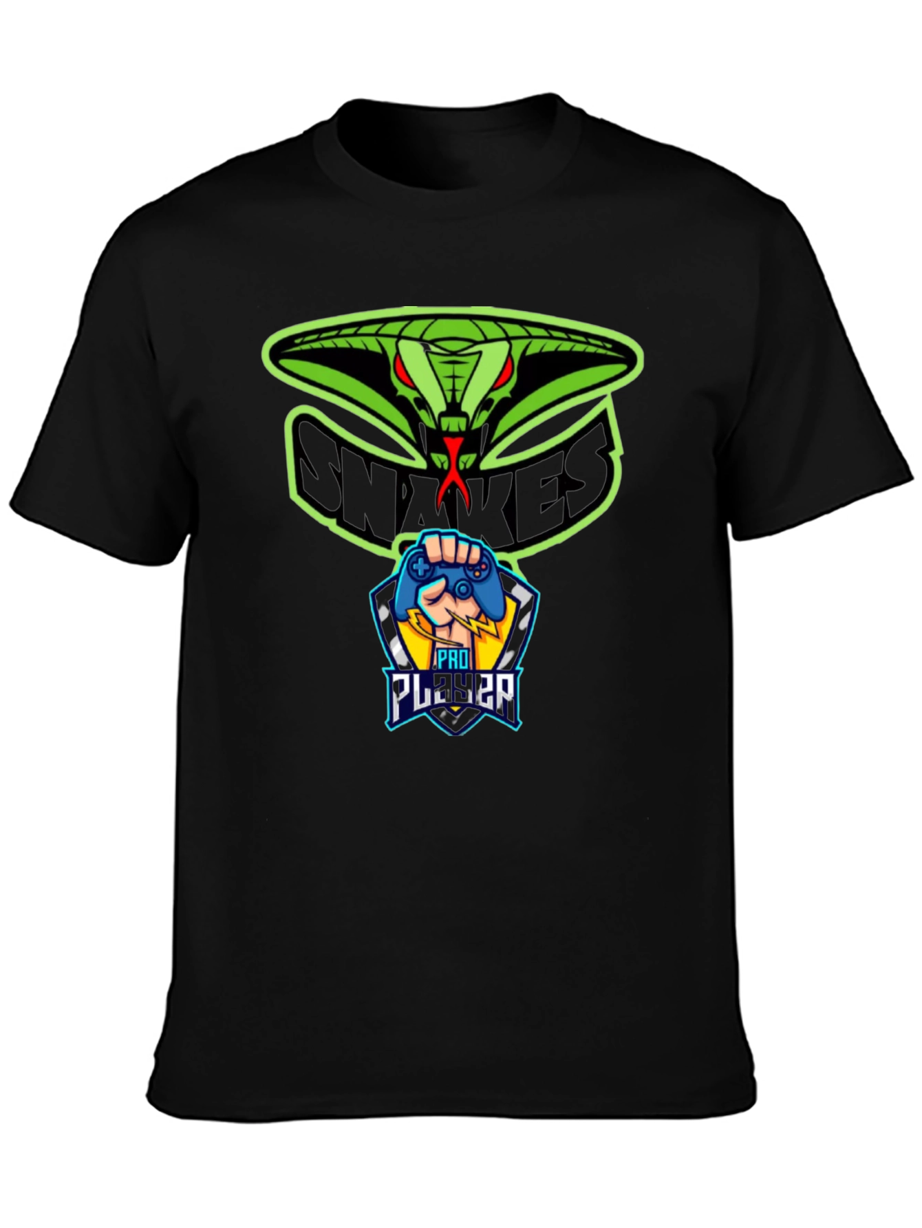 Snakes Pro Player T-Shirt - Gaming Apparel