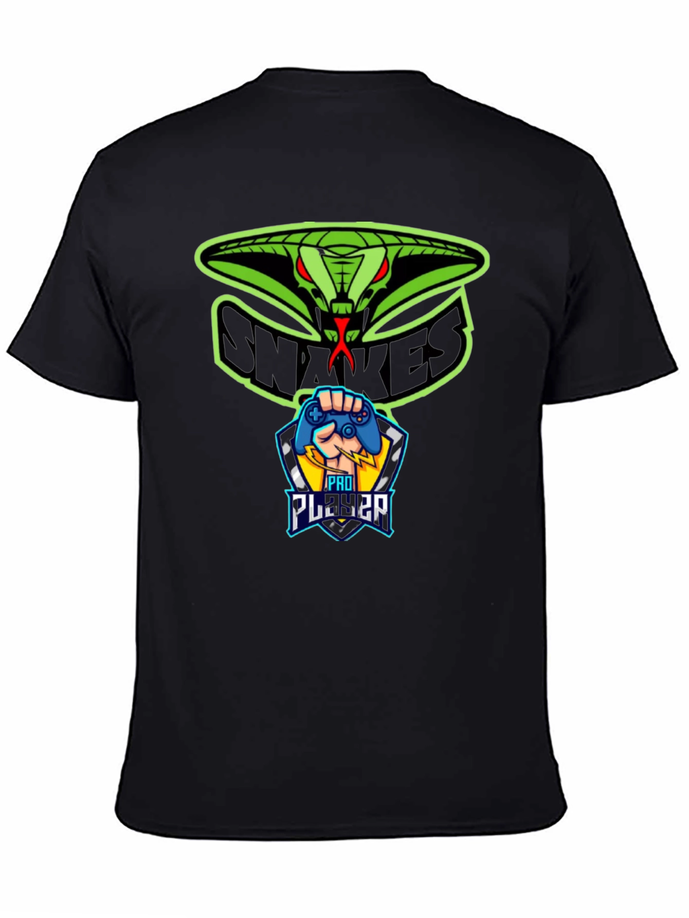 Snakes Pro Player T-Shirt - Gaming Apparel