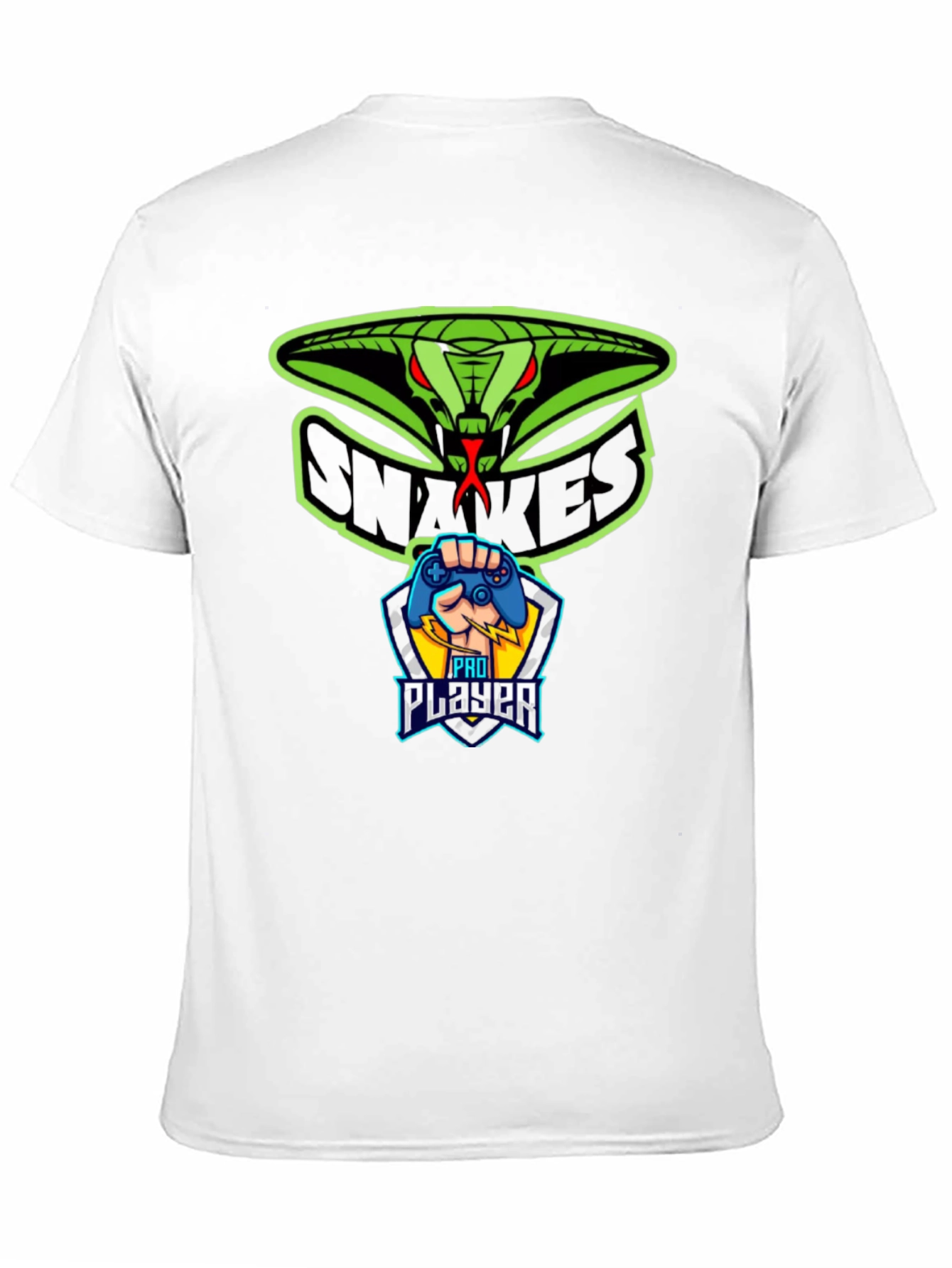 Snakes Pro Player T-Shirt - Gaming Apparel