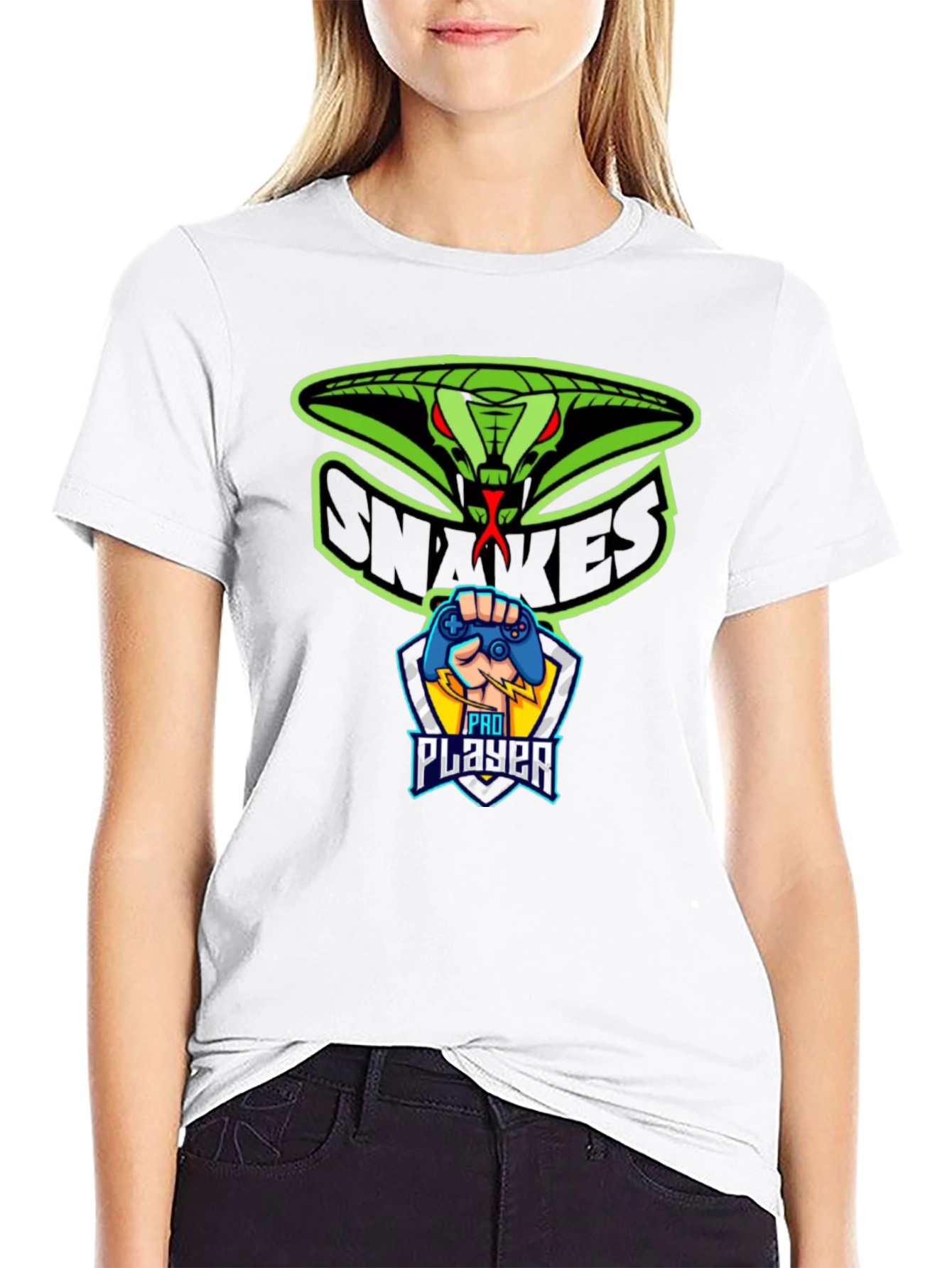 Snakes Pro Player T-Shirt - Gaming Apparel