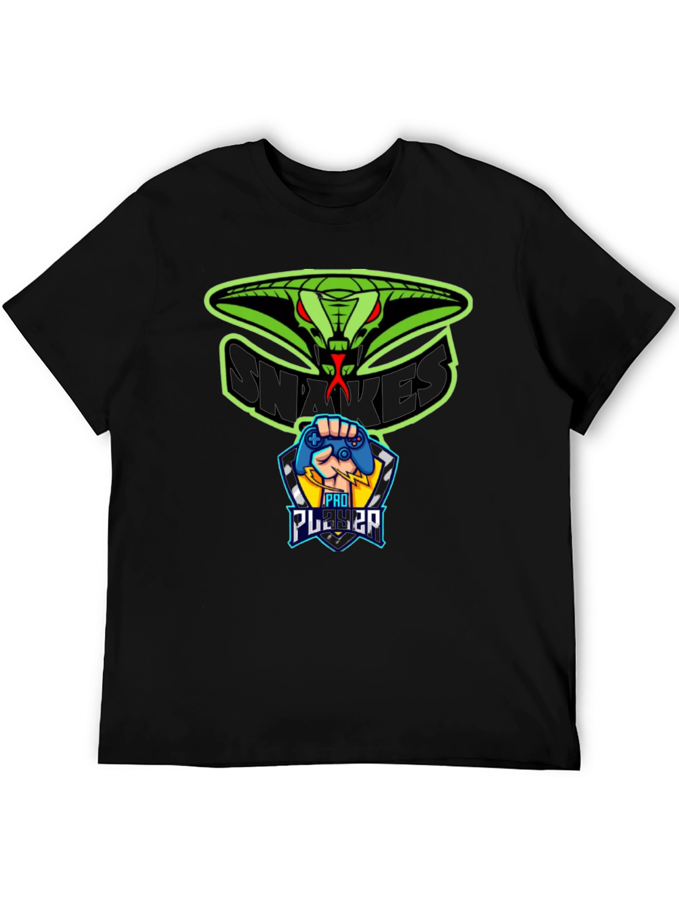 Snakes Pro Player T-Shirt - Gaming Apparel