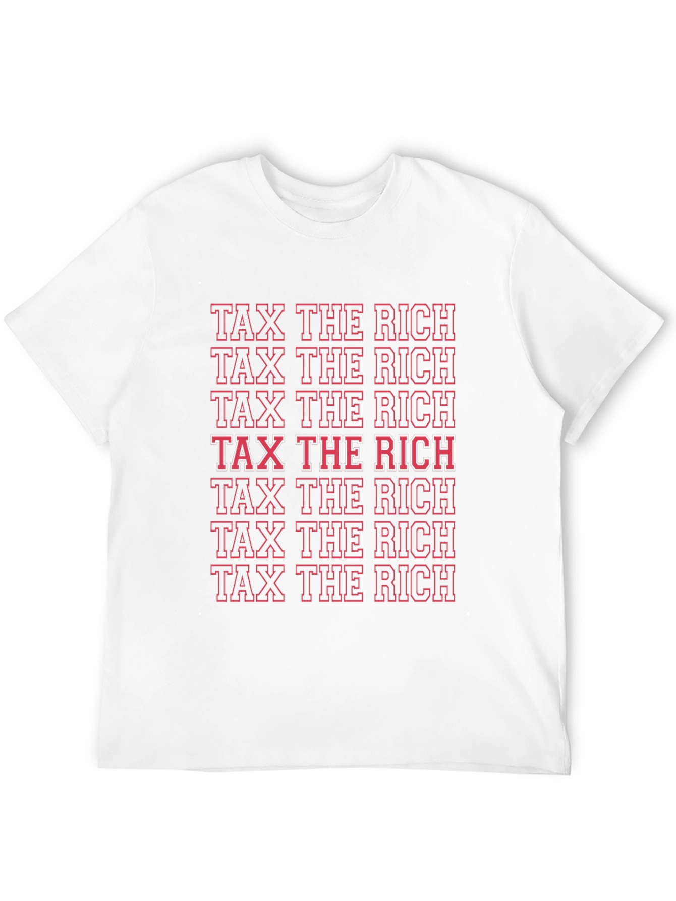 Tax The Rich Statement T-Shirt