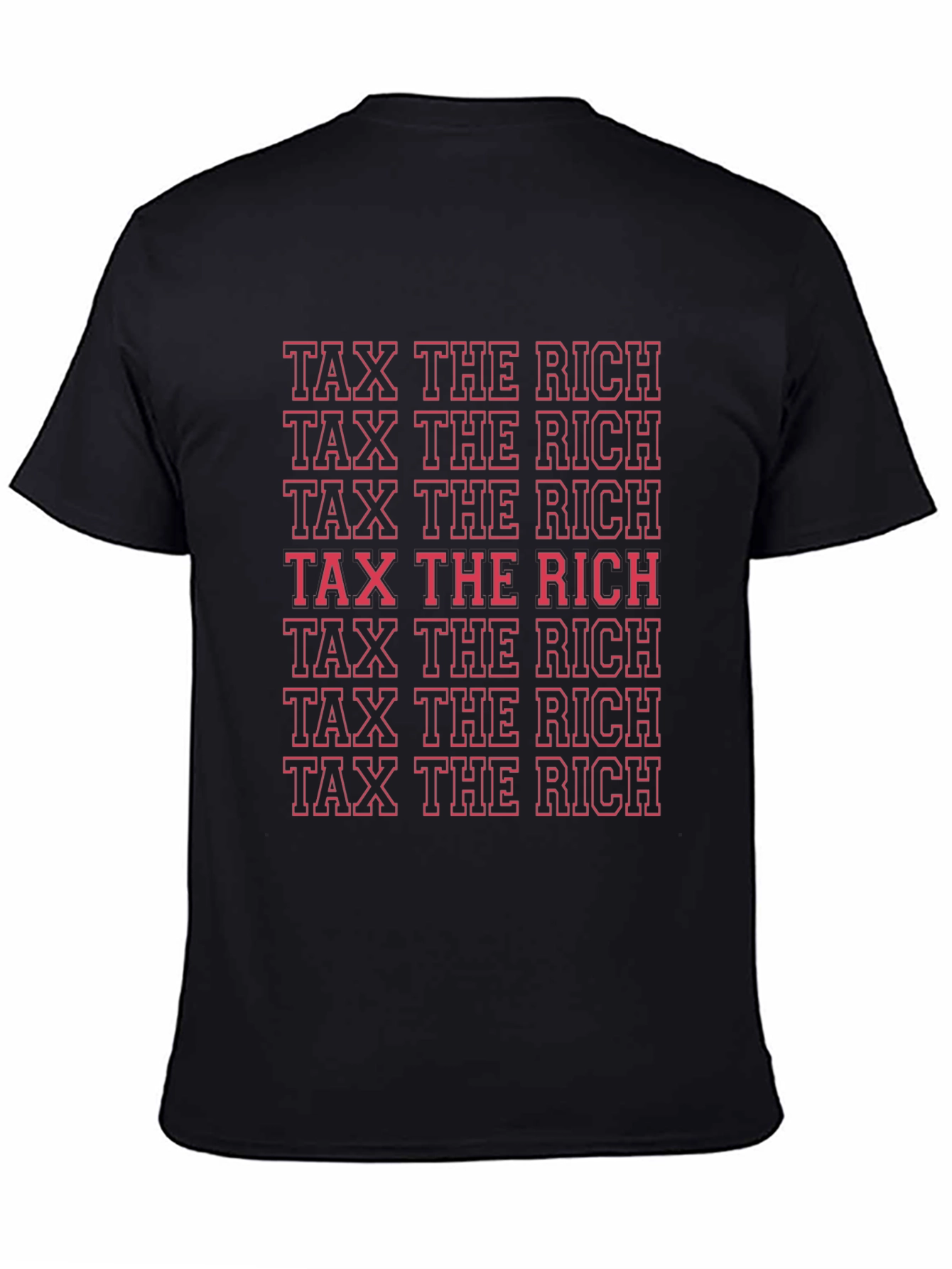 Tax The Rich Statement T-Shirt