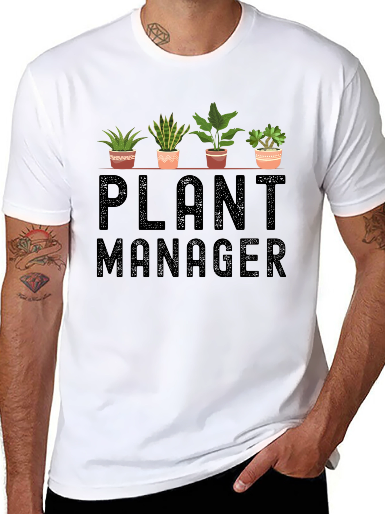 Plant Manager T-Shirt - Funny Gardener Gift