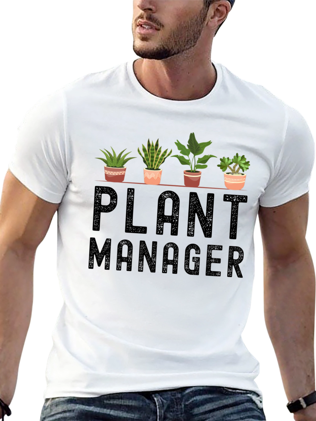 Plant Manager T-Shirt - Funny Gardener Gift