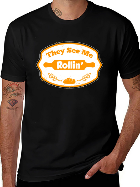They See Me Rollin Baker T-Shirt