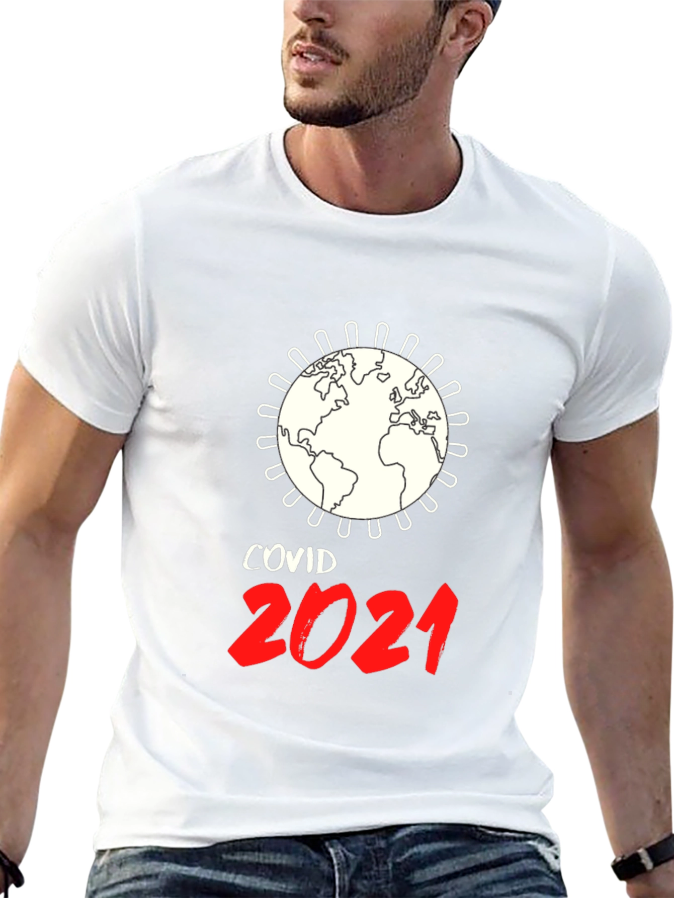 COVID-19 2021 Globe T-Shirt