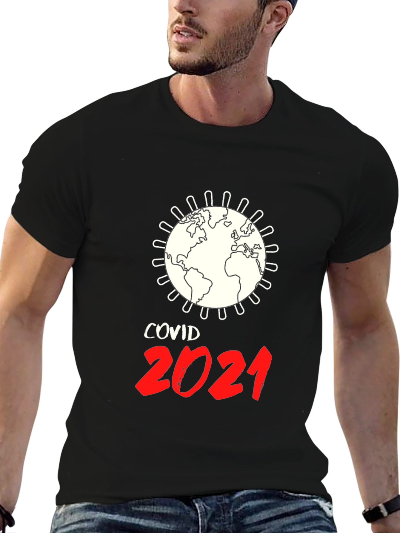 COVID-19 2021 Globe T-Shirt