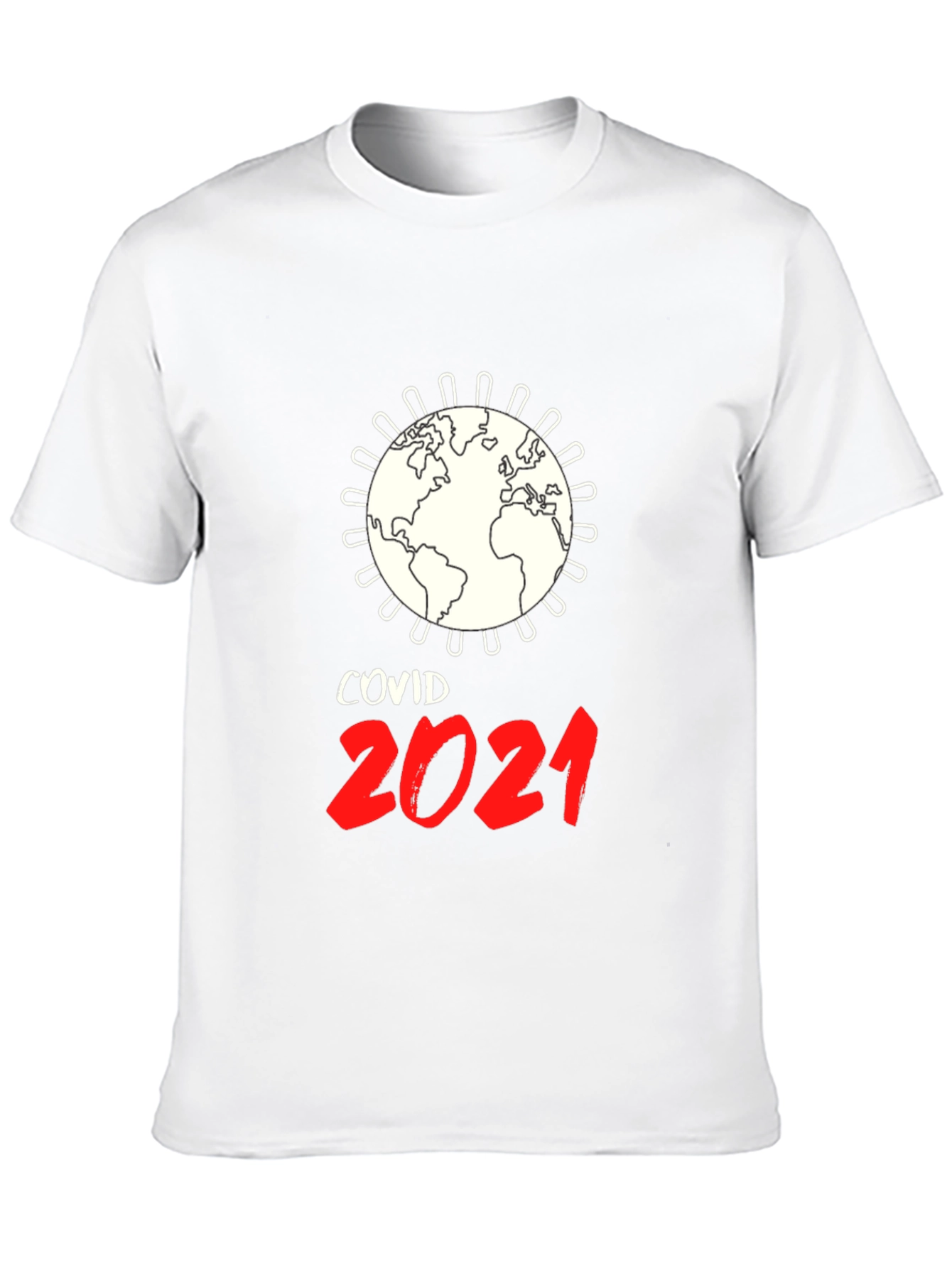 COVID-19 2021 Globe T-Shirt