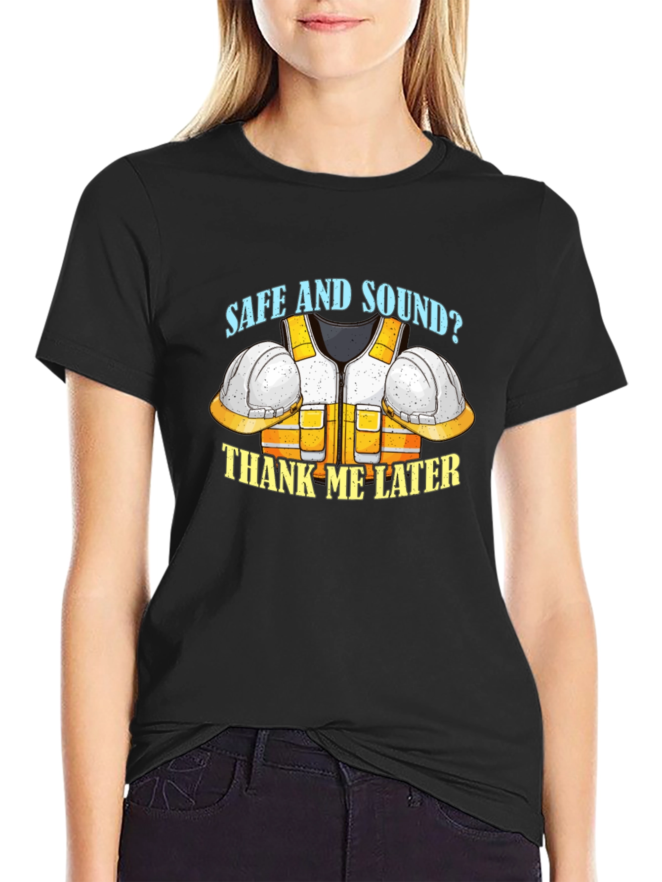 Safe and Sound Construction T-Shirt