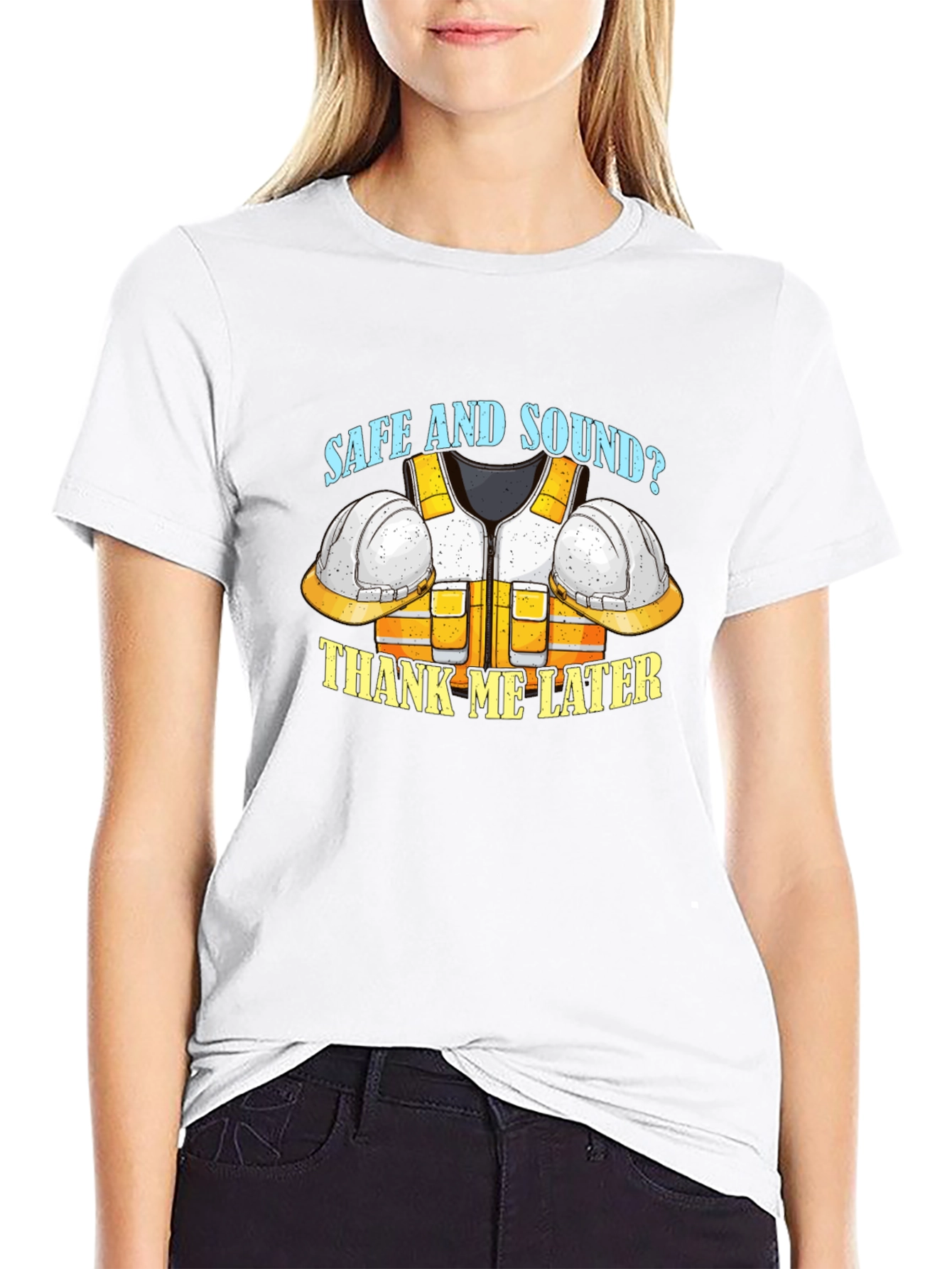 Safe and Sound Construction T-Shirt